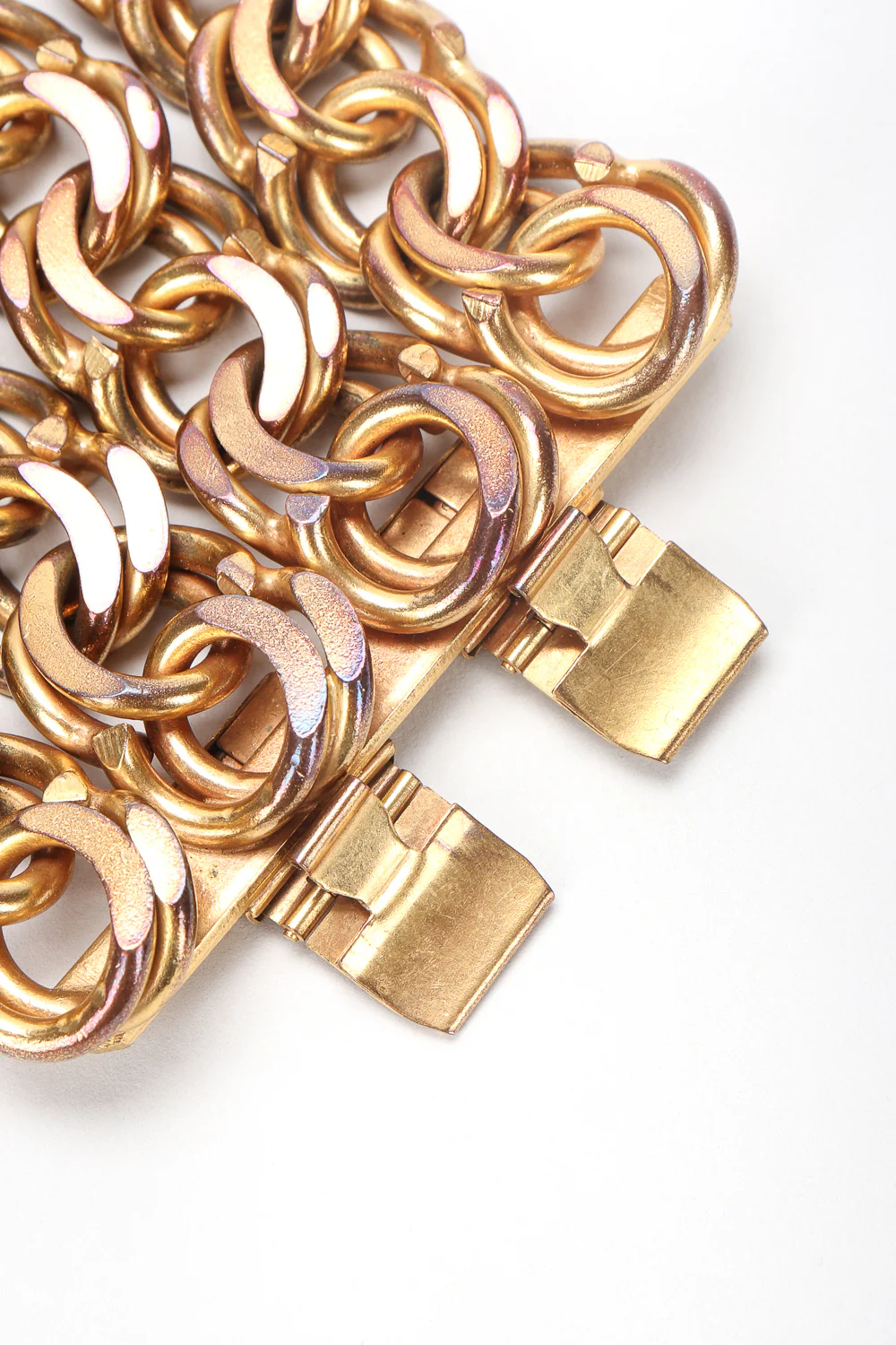 Wide Chain Cuff Bracelet - Image 6
