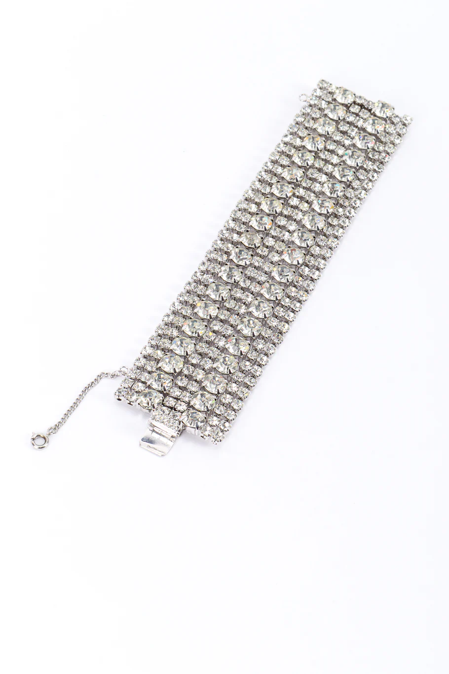 Wide Crystal Bracelet