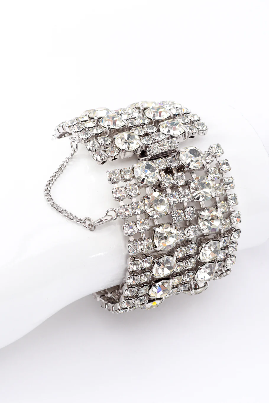 Wide Crystal Bracelet - Image 2