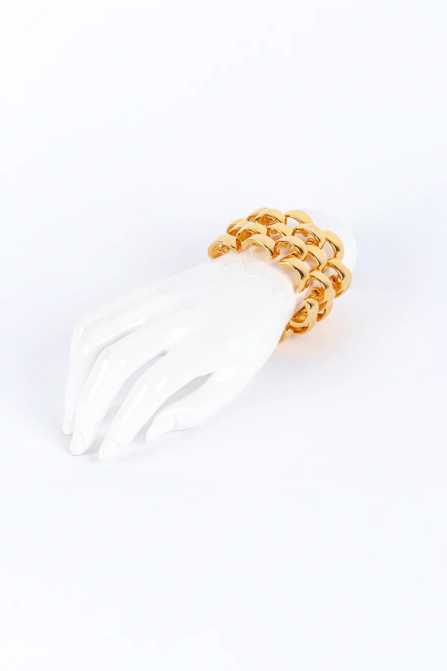 Wide Curve Link Bracelet - Image 3