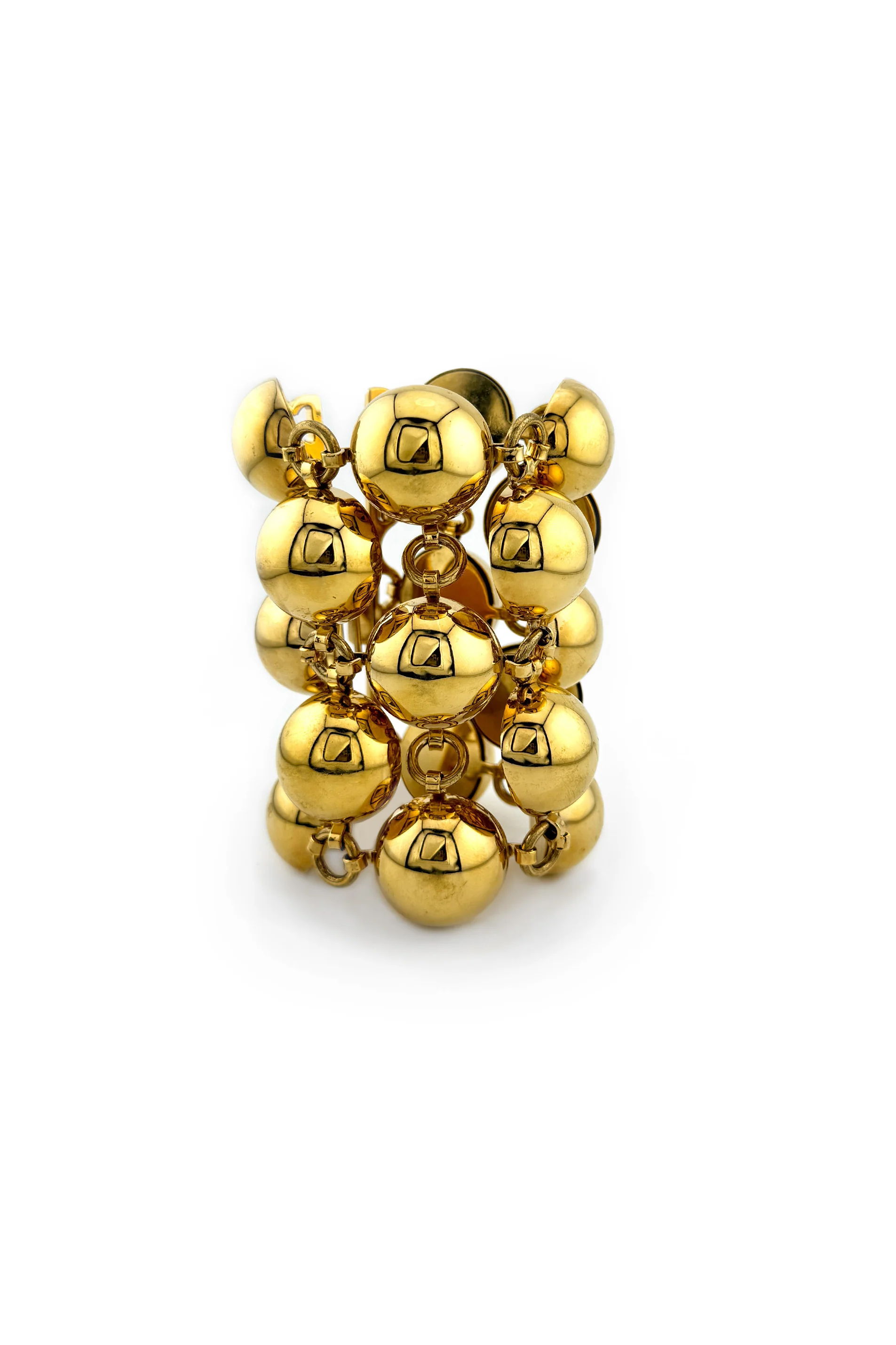 Wide Dome Link Bracelet - Image 2