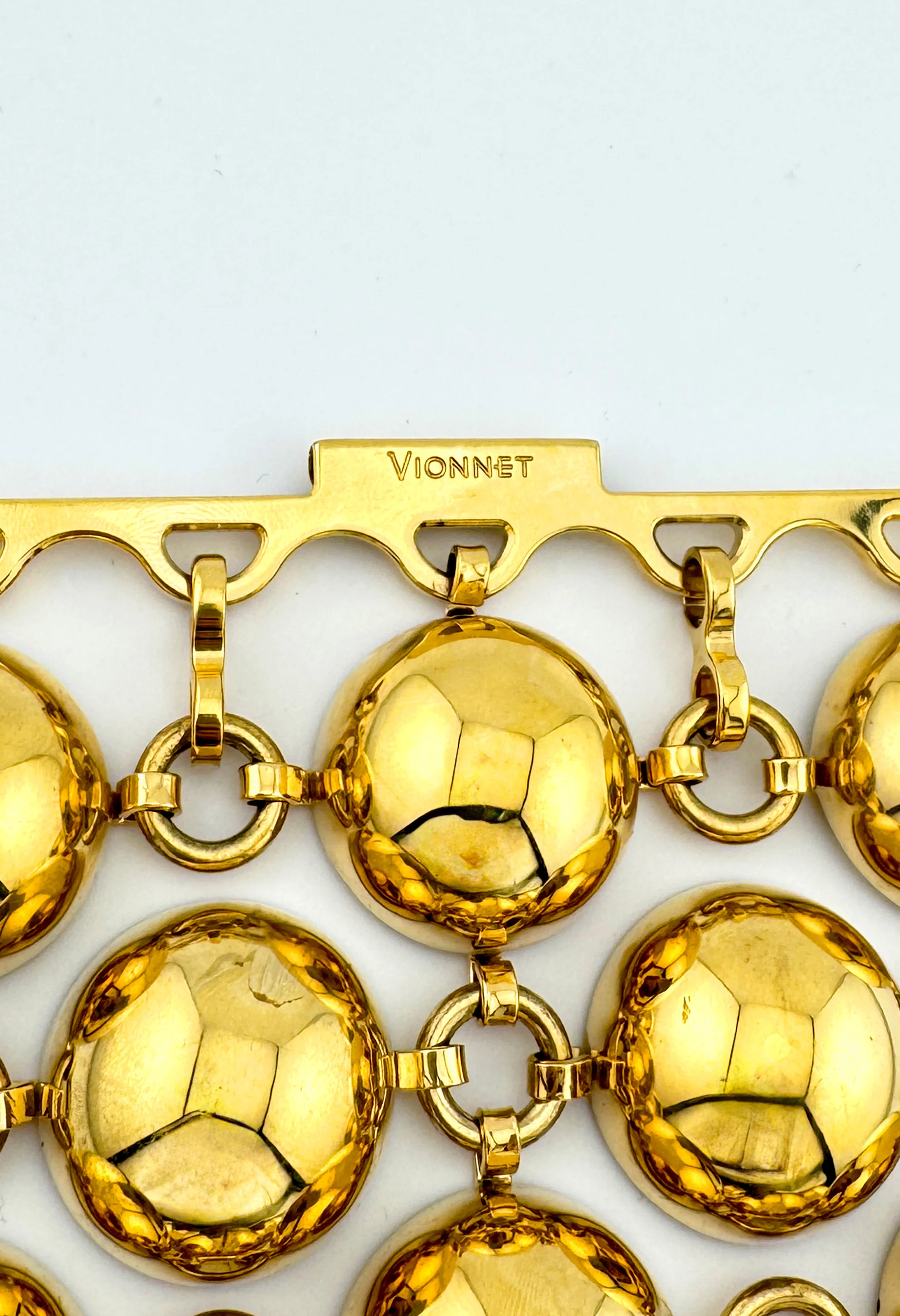 Wide Dome Link Bracelet - Image 4