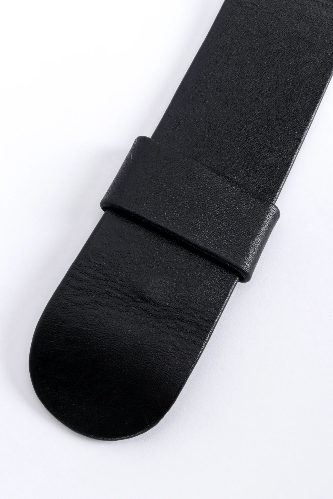 Wide Jeweled Leather Belt - Image 6