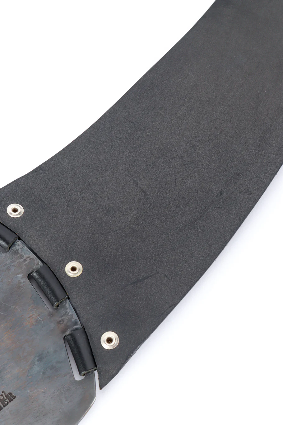 Wide Leather Fringe Belt - Image 6