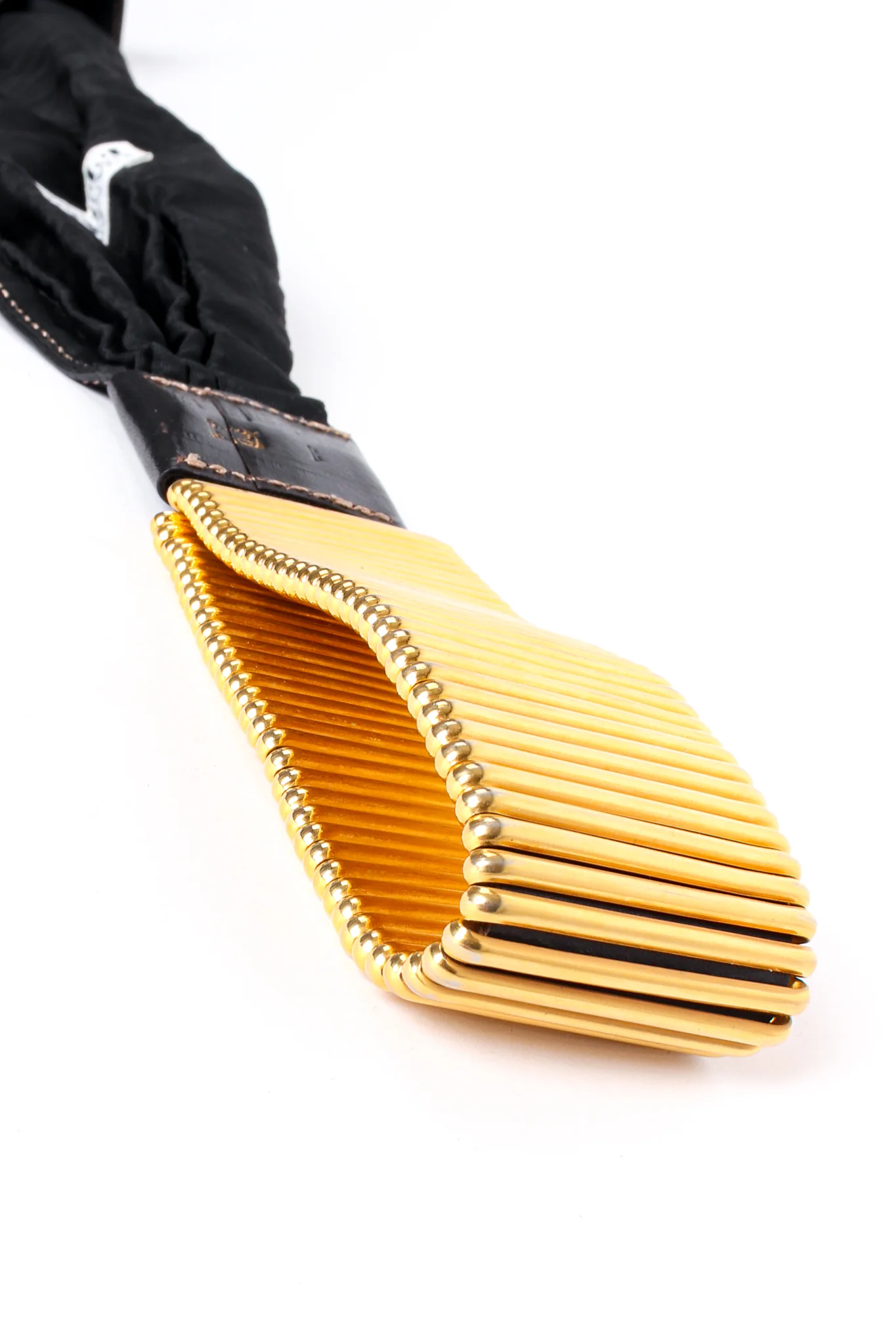 Wide Leather Sash Belt - Image 6