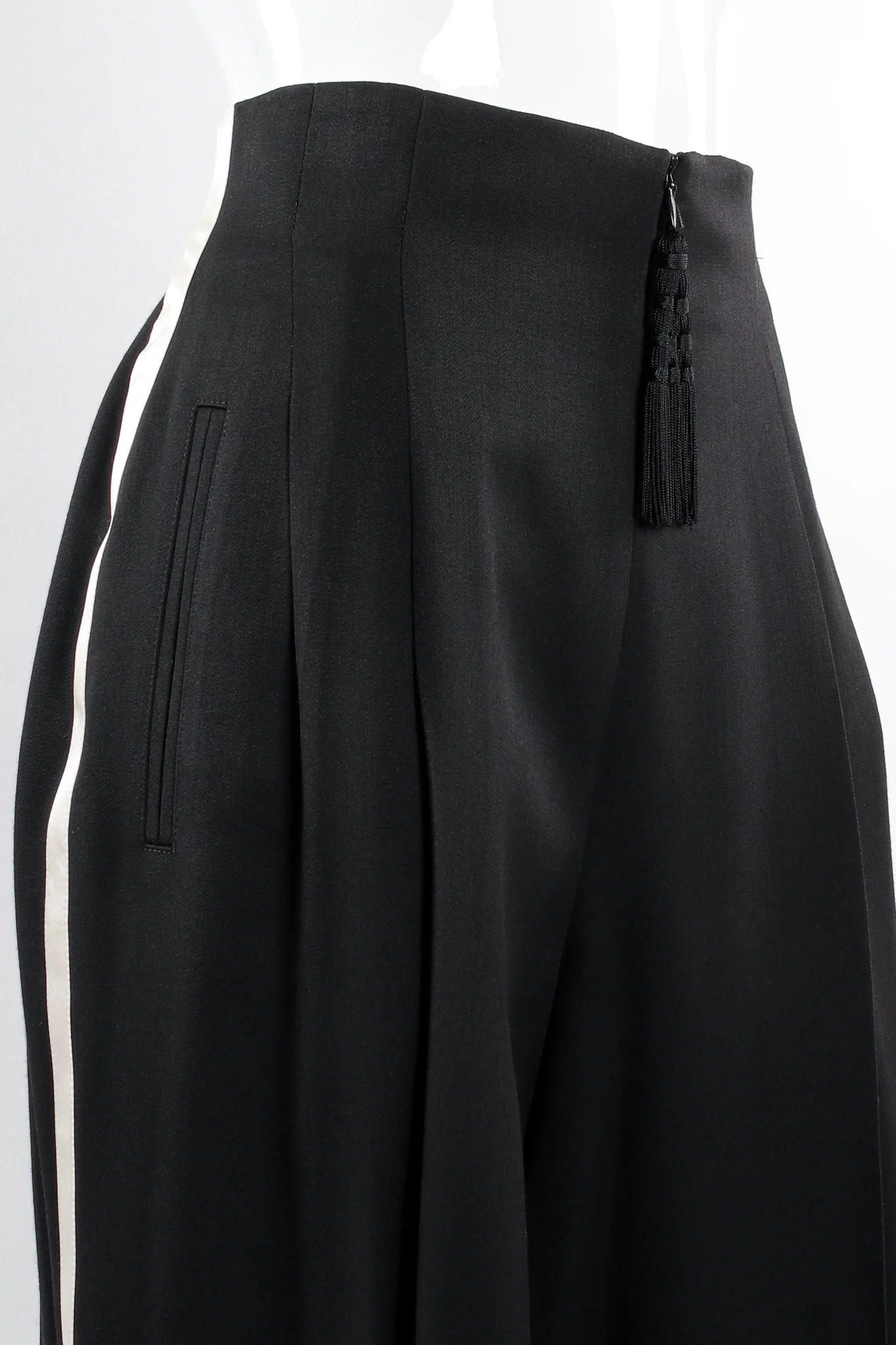 Wide Leg Tuxedo Stripe Pant - Image 4