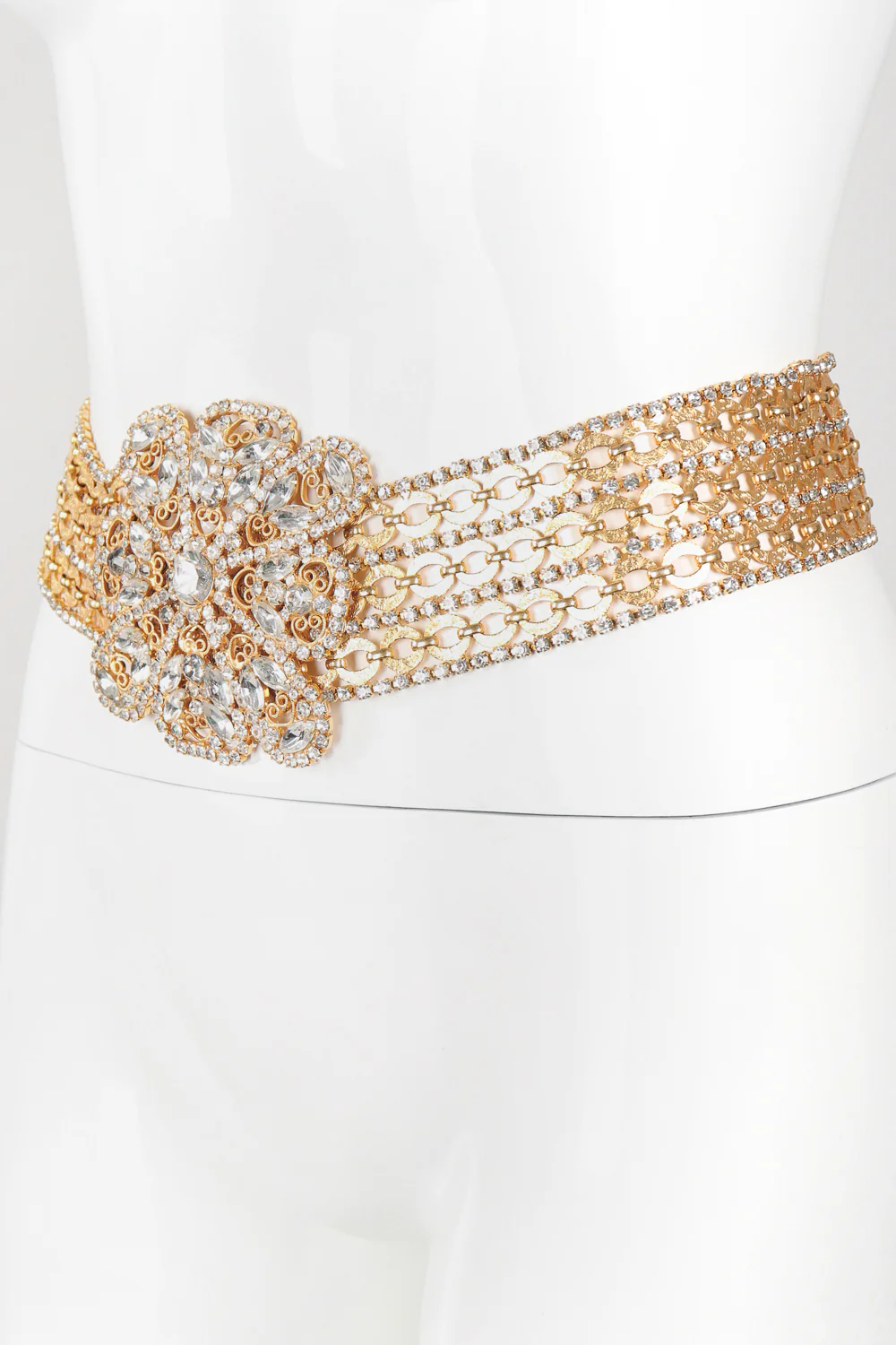 Wide Rhinestone Link Belt - Image 4
