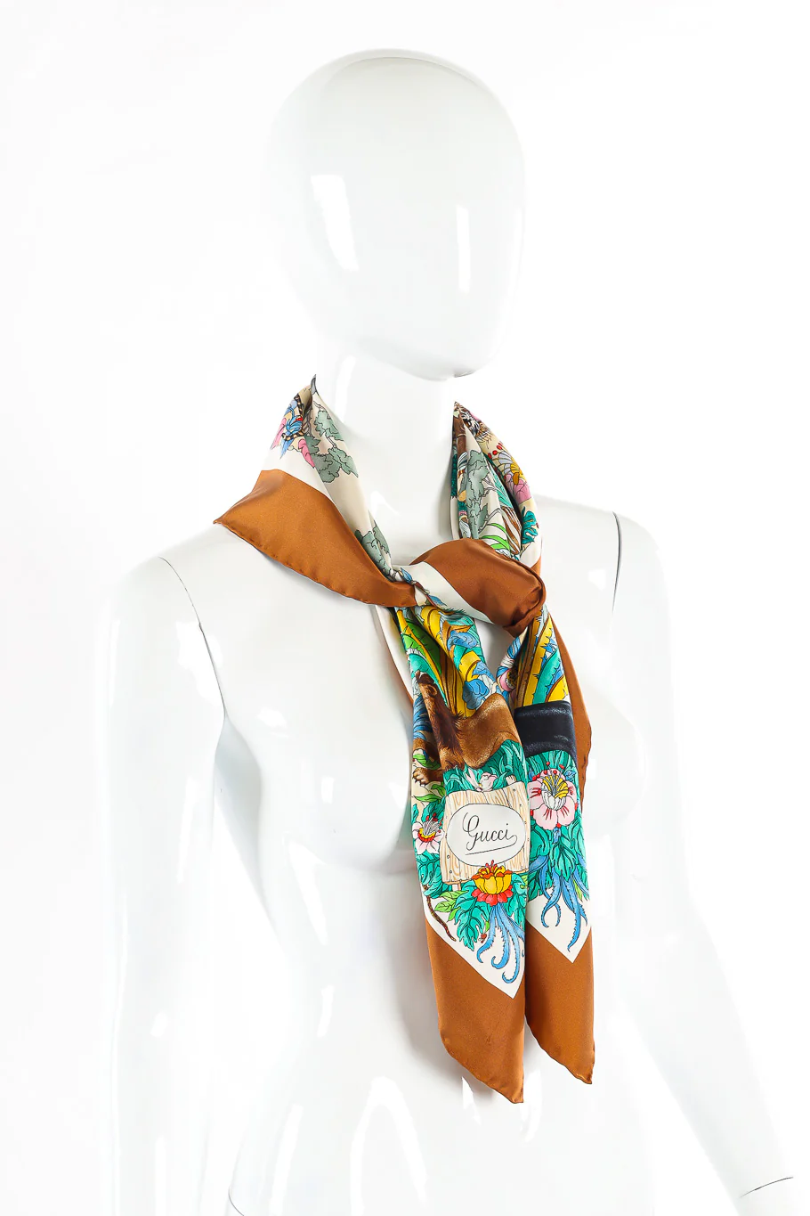 Wild Jungle Print Scarf - Image 7