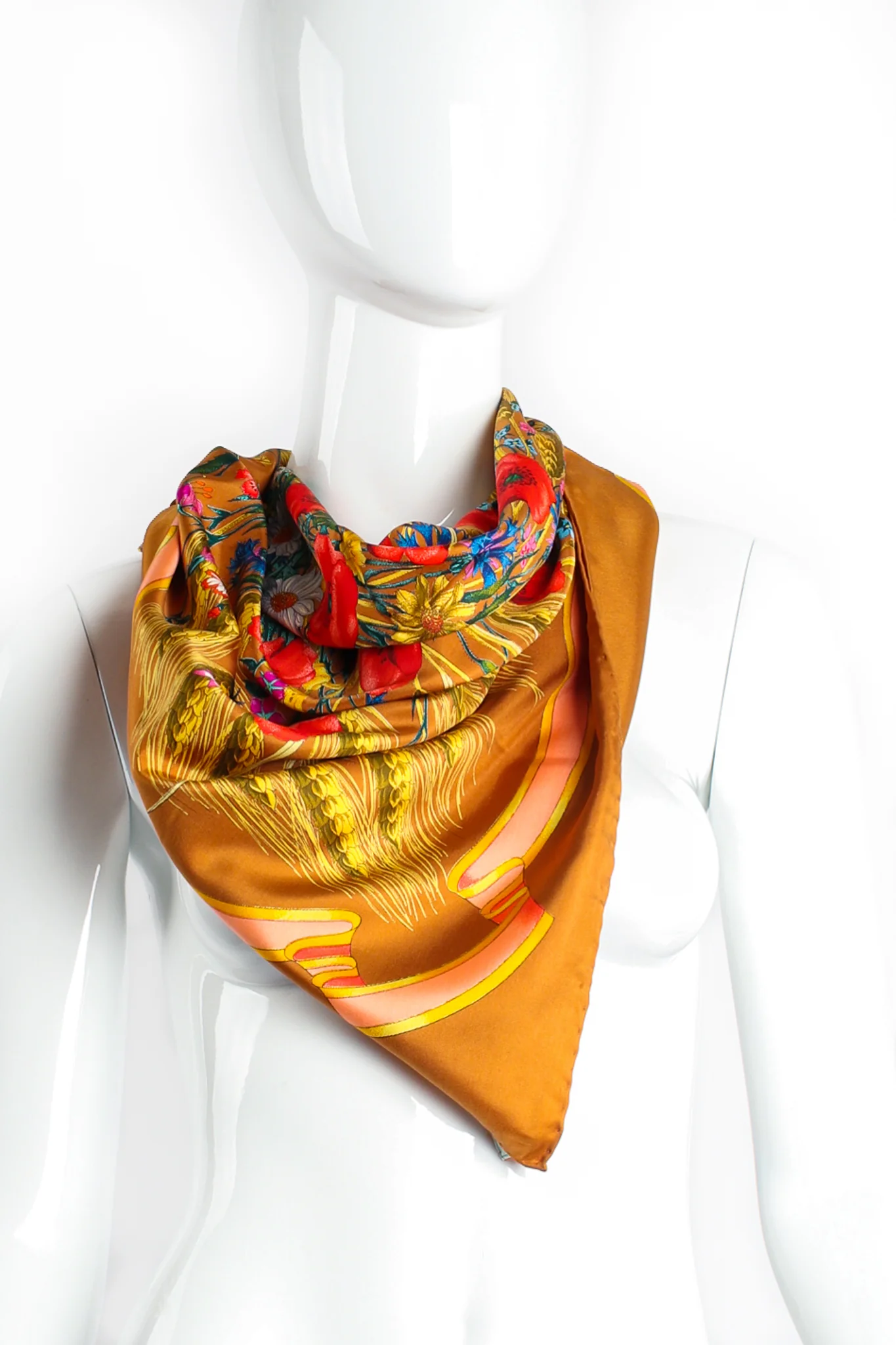 Wildflower Floral Bouquet Scarf II - Image 5
