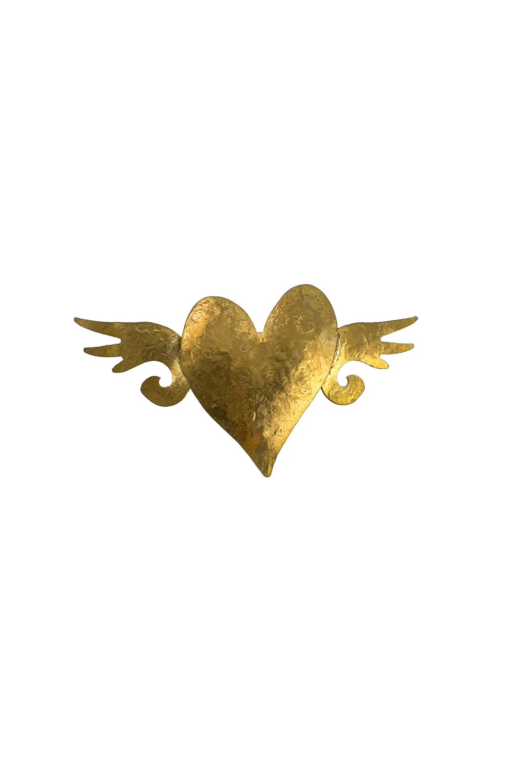 Winged Heart Brooch