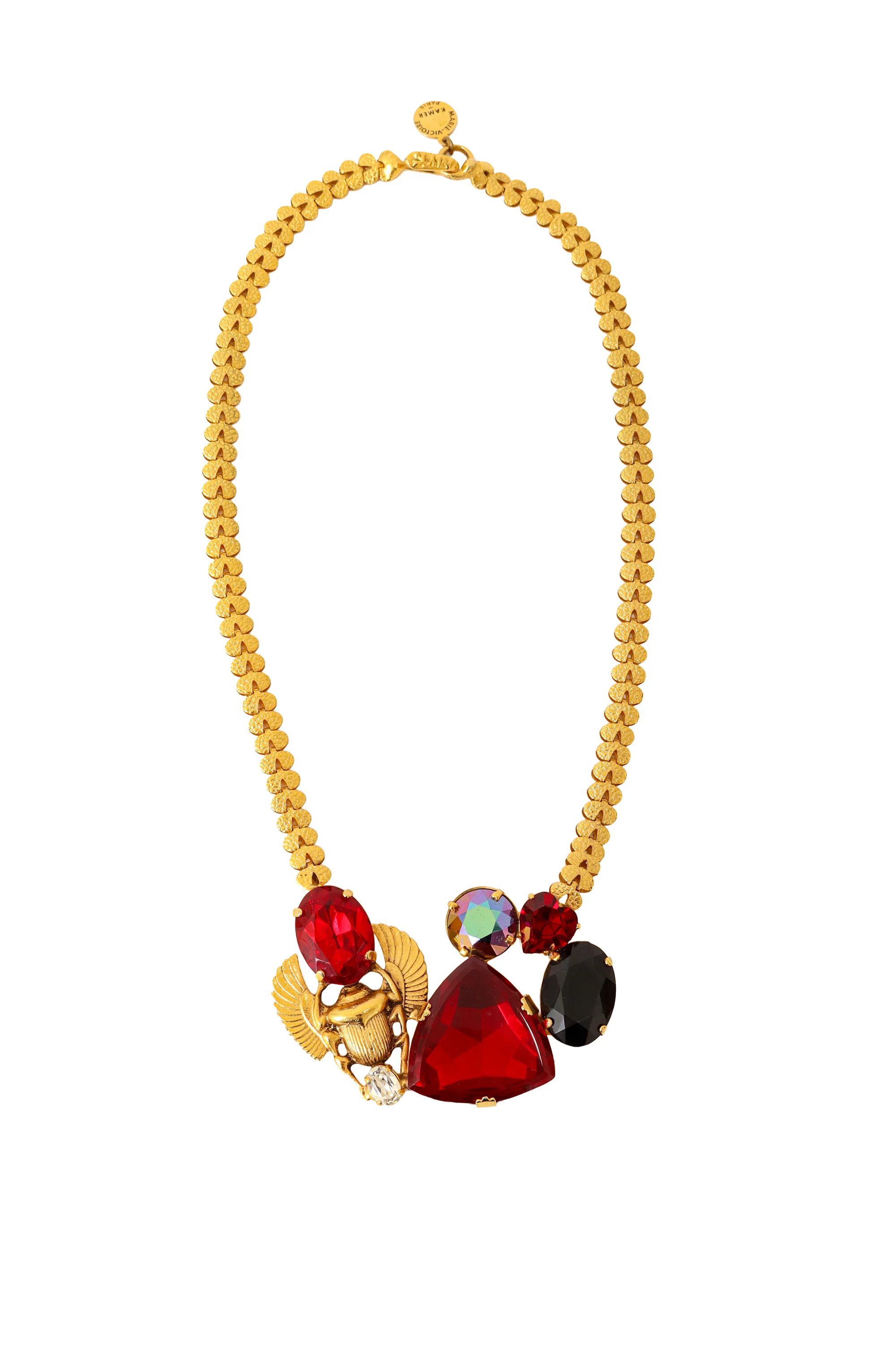Winged Scarab Necklace