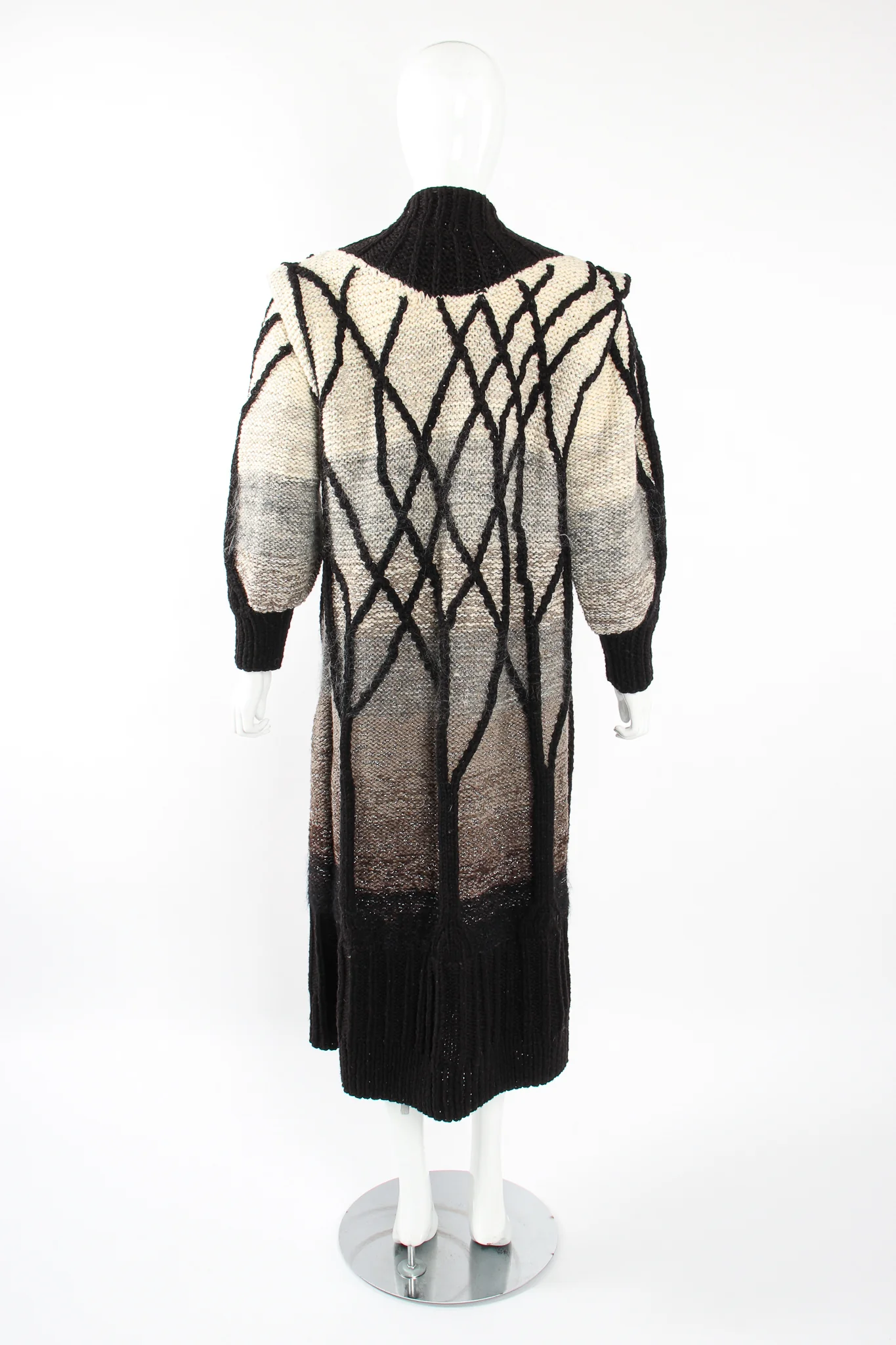 Winter Birch Ombré Sweater Coat - Image 10