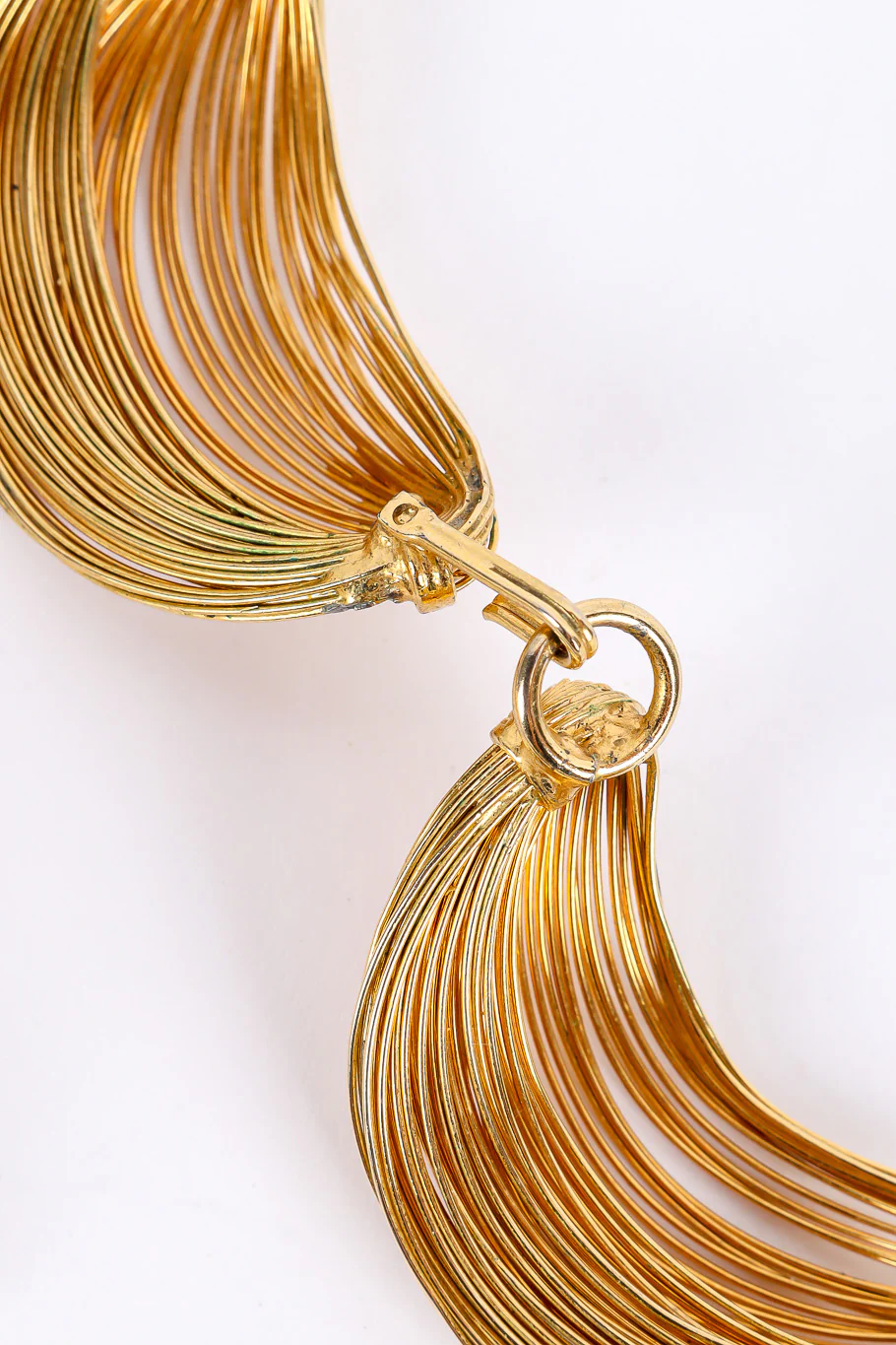 Wire Crescent Collar Necklace - Image 4