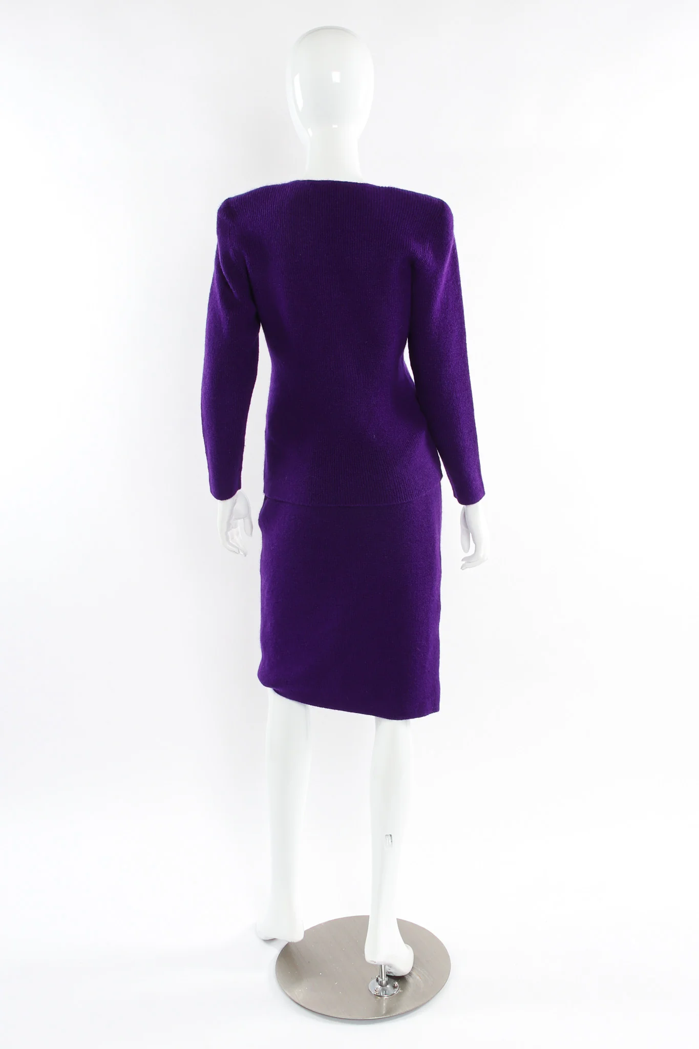 Wool Blend Sweater & Skirt Set - Image 3
