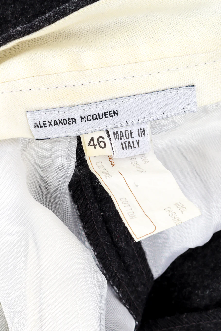 Wool Blend Wide Leg Pant - Image 10