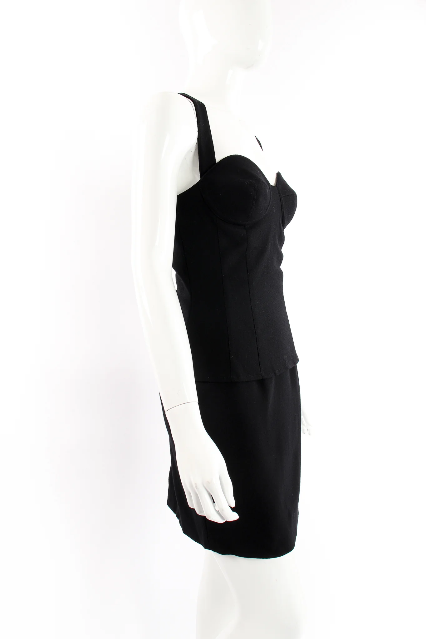 Wool Bustier & Skirt Set - Image 4