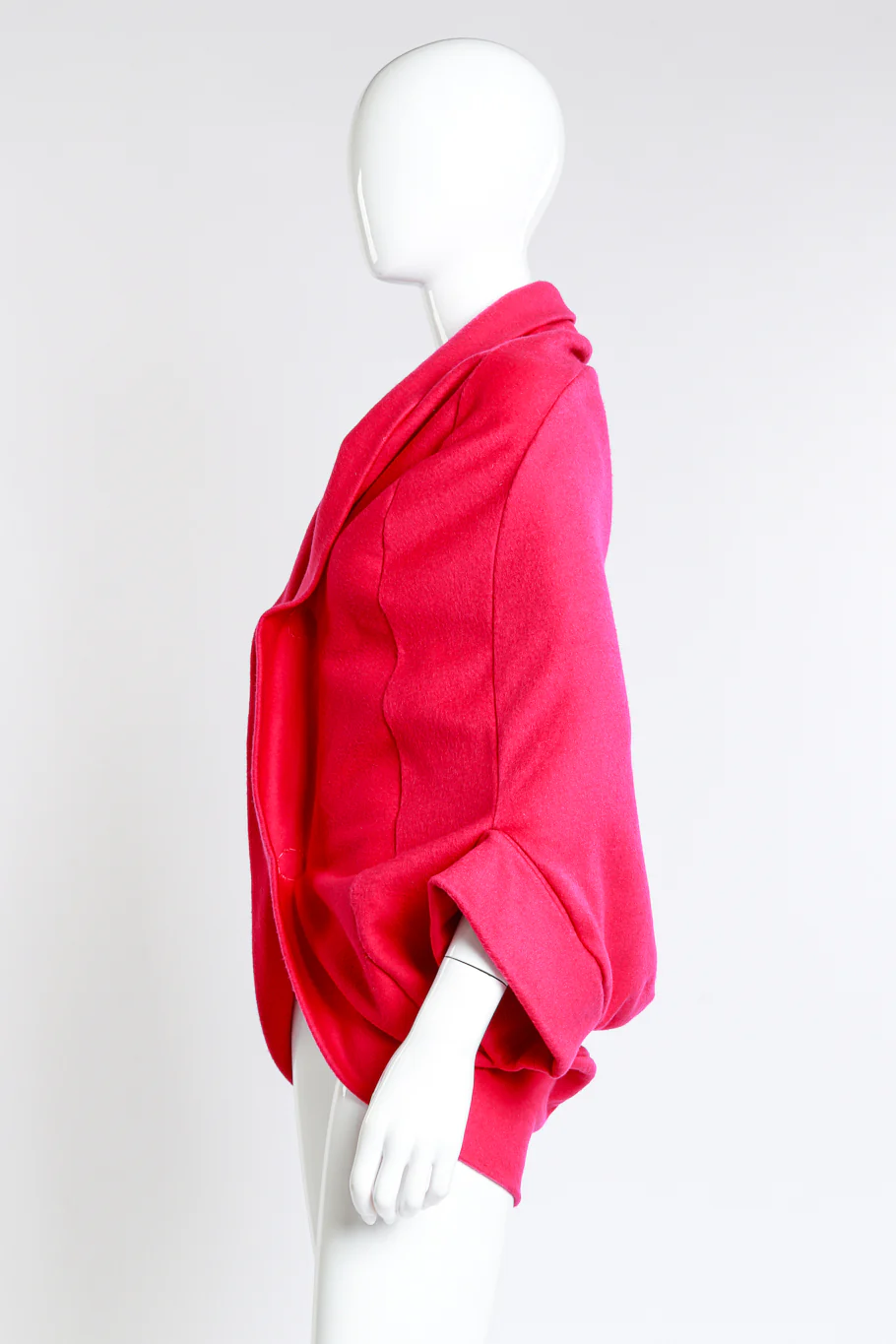 Wool Felt Cocoon Jacket - Image 2