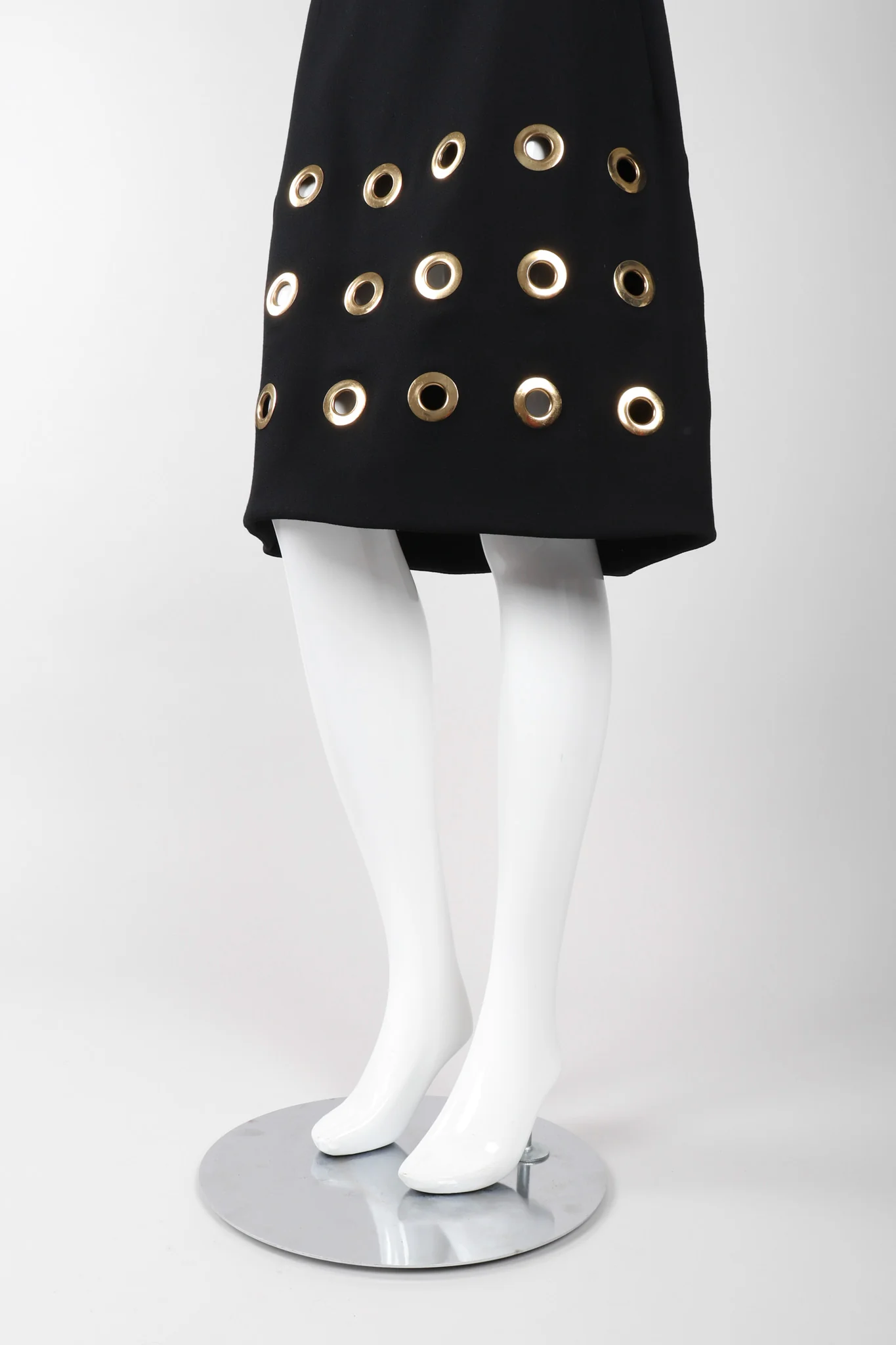 Wool Grommet Skirt