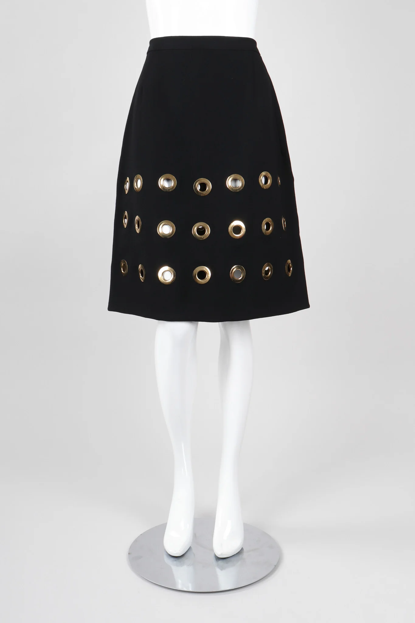 Wool Grommet Skirt - Image 2