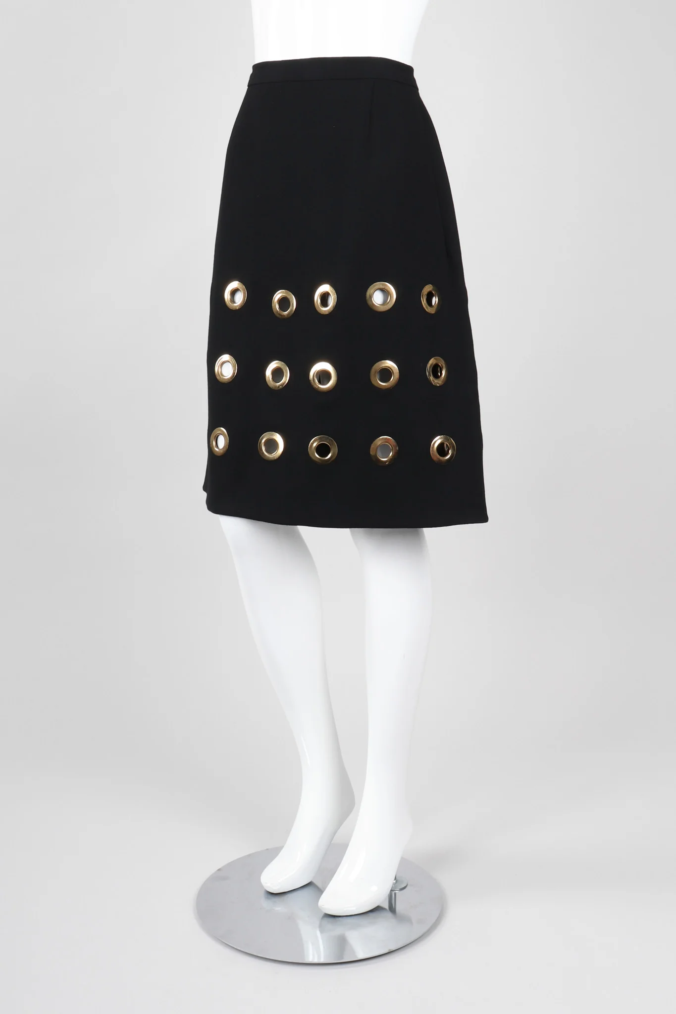 Wool Grommet Skirt - Image 3