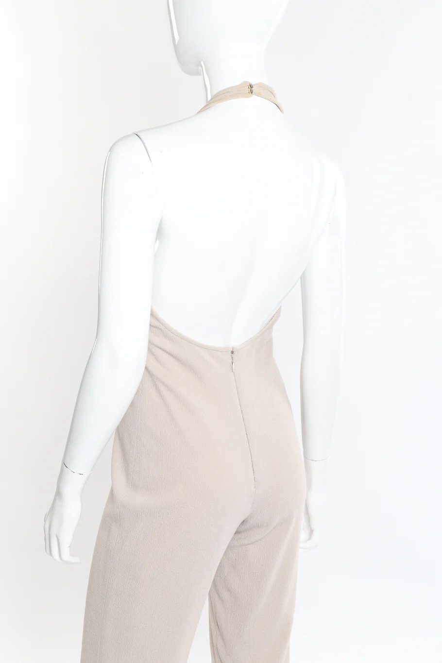 Wool Halter Jumpsuit - Image 5