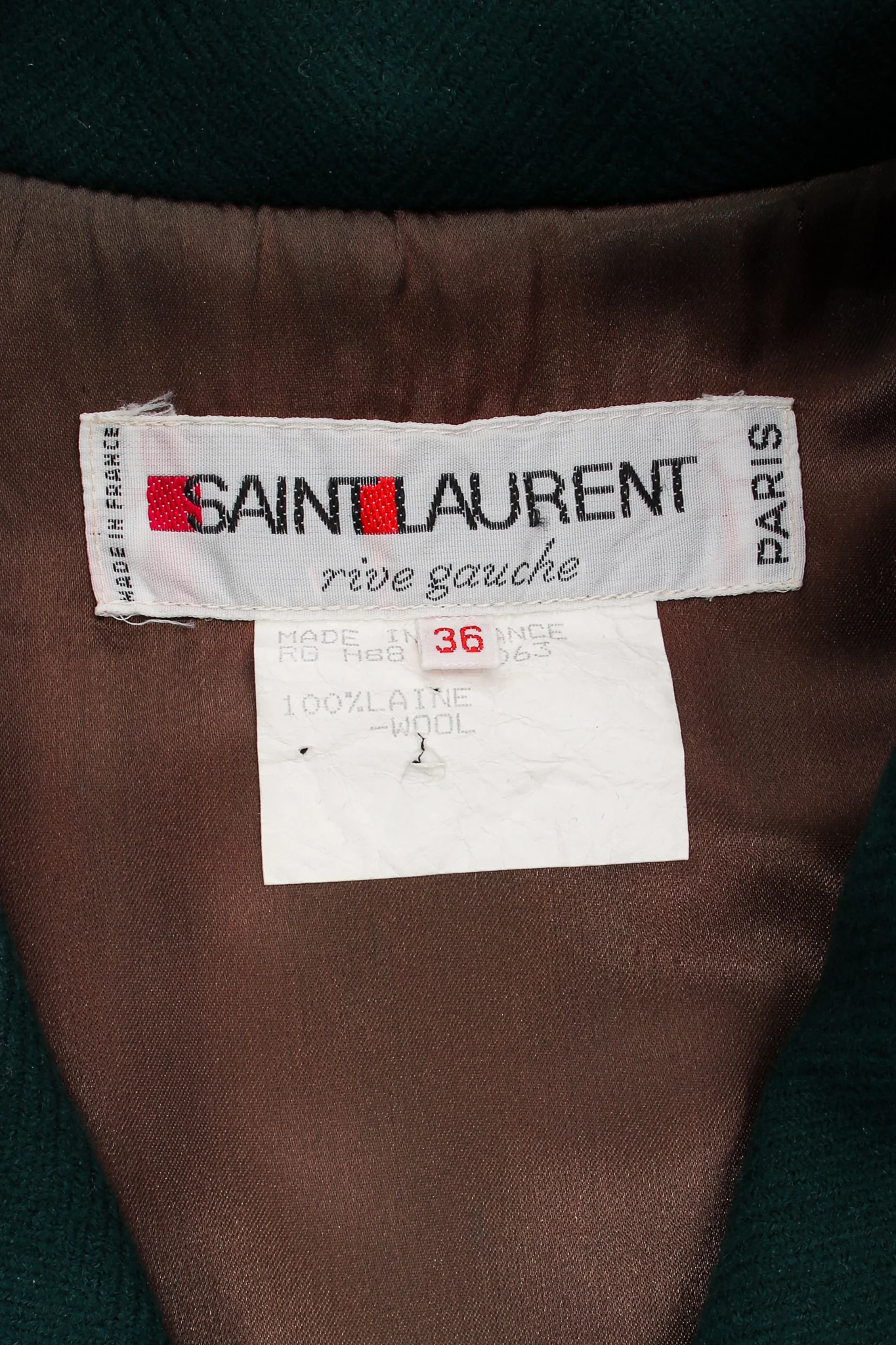Wool Herringbone Swing Coat - Image 13