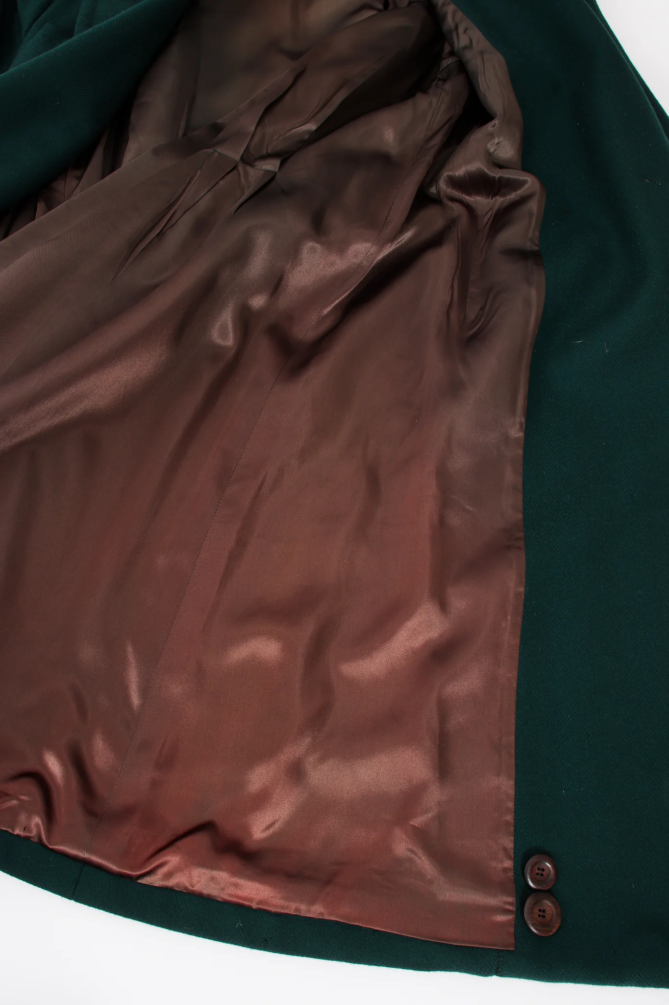Wool Herringbone Swing Coat - Image 18