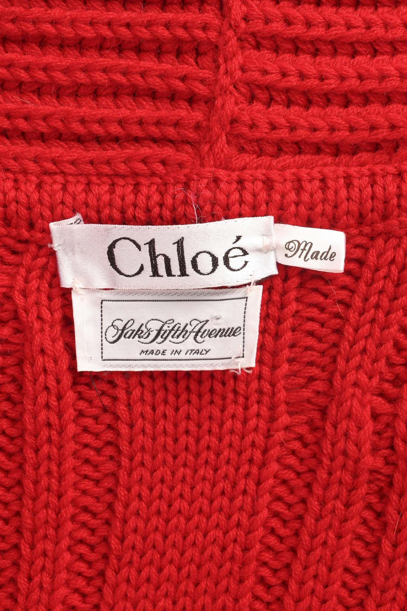 Wool Knit Duster Vest - Image 11
