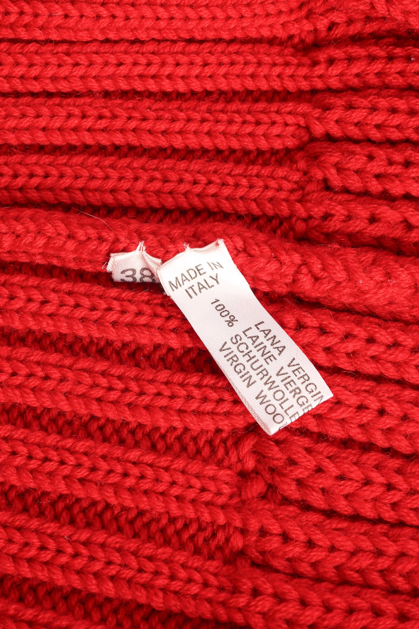 Wool Knit Duster Vest - Image 12
