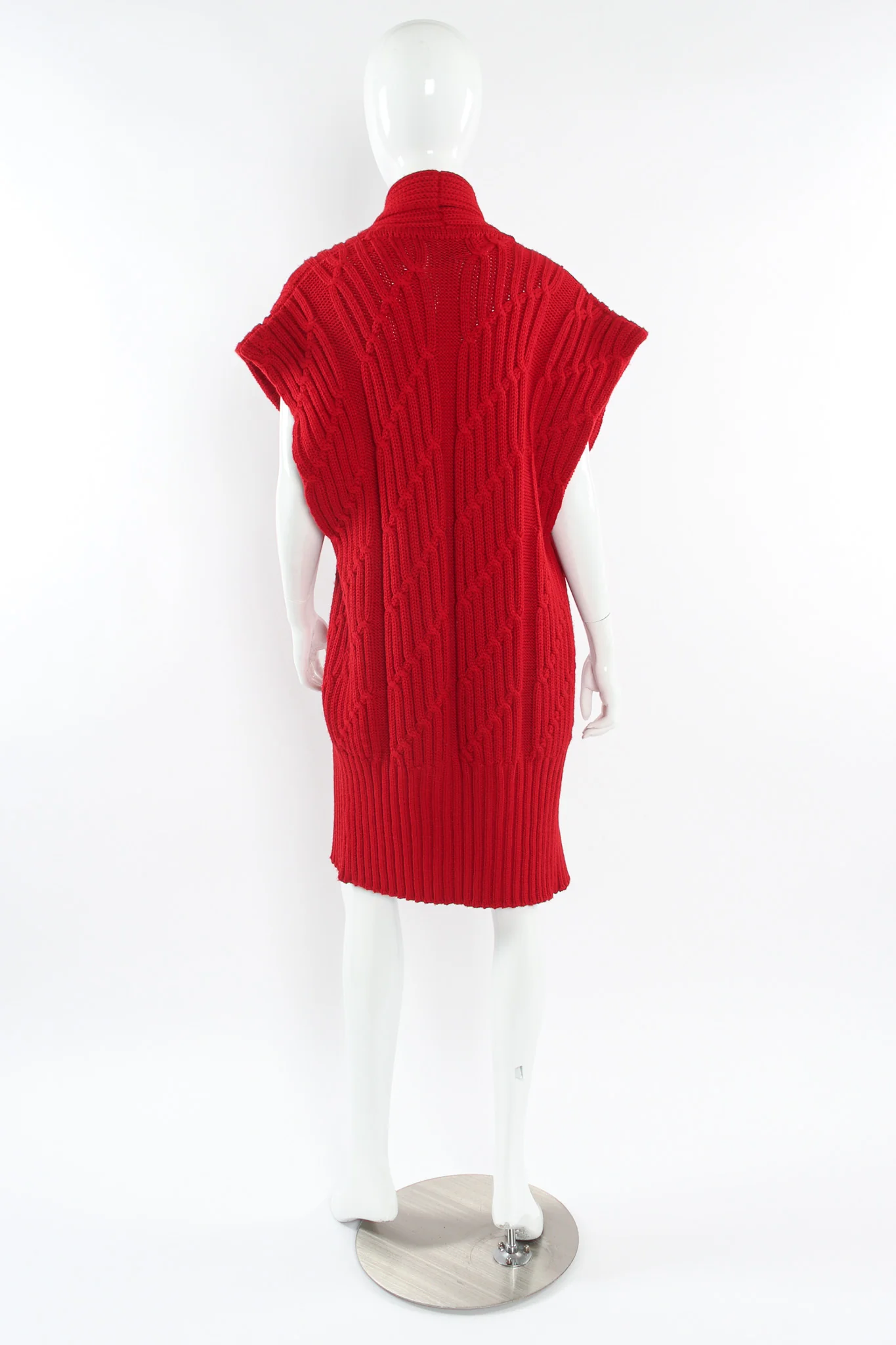 Wool Knit Duster Vest - Image 3