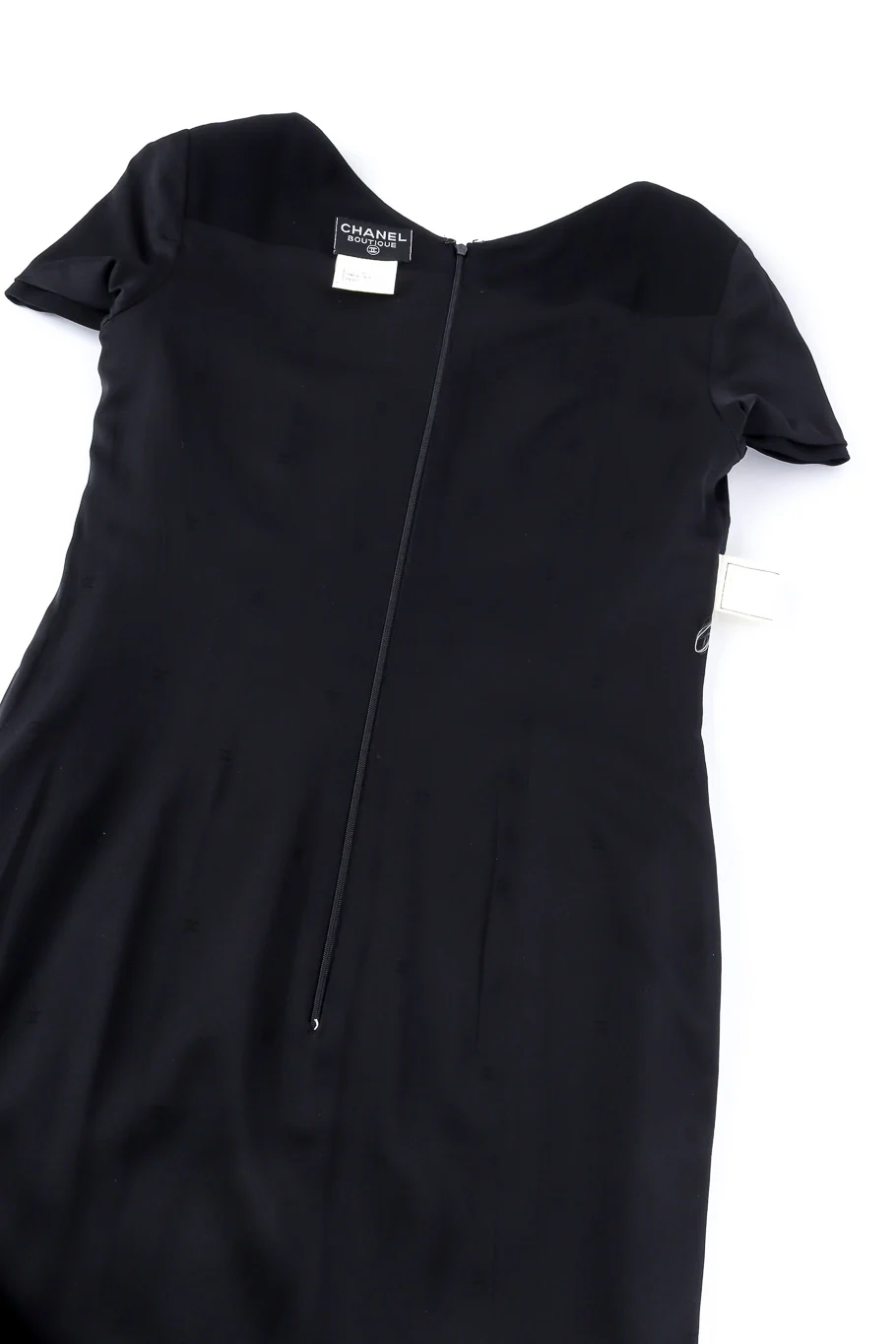 Wool Logo Button Mini Dress - Image 7