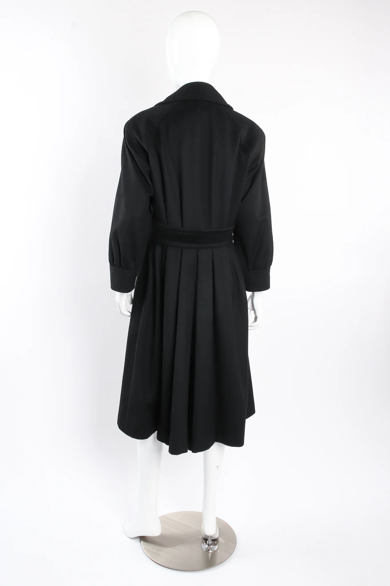 Flared Wool Princess Peacoat - Image 5