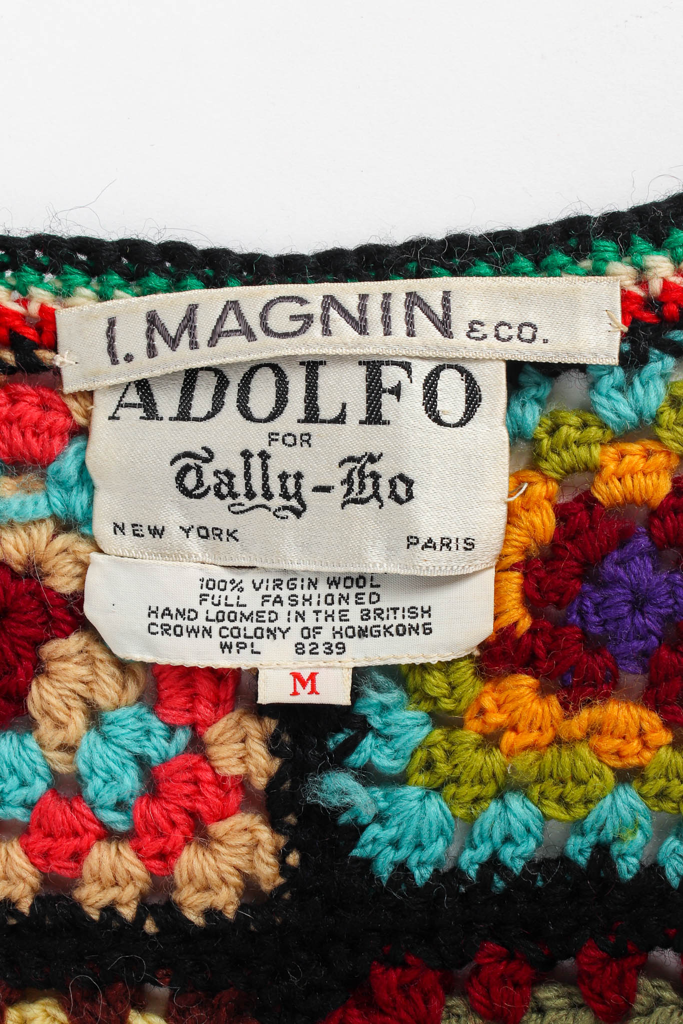 Kaleidoscope Wool Crop Vest - Image 12