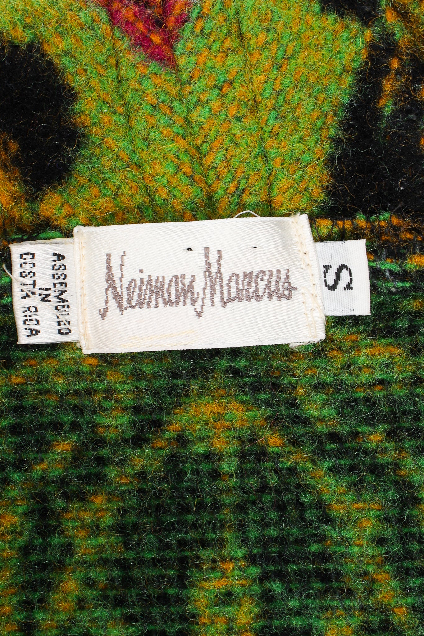 Wool Stripe Cocoon Coat - Image 21
