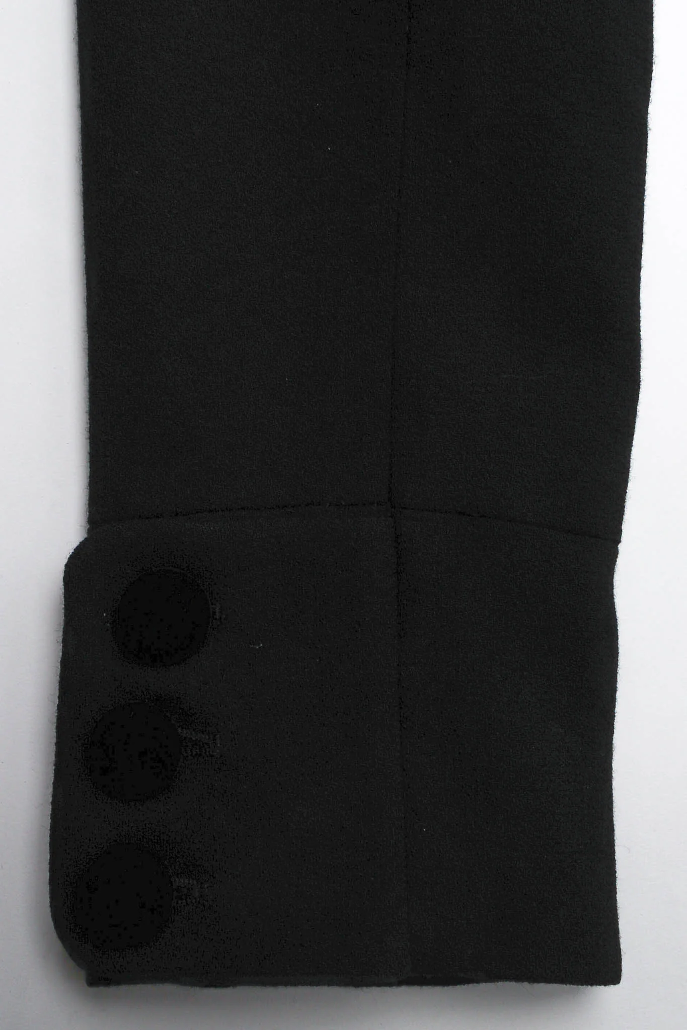 Wool Tuxedo Crop Jacket - Image 8