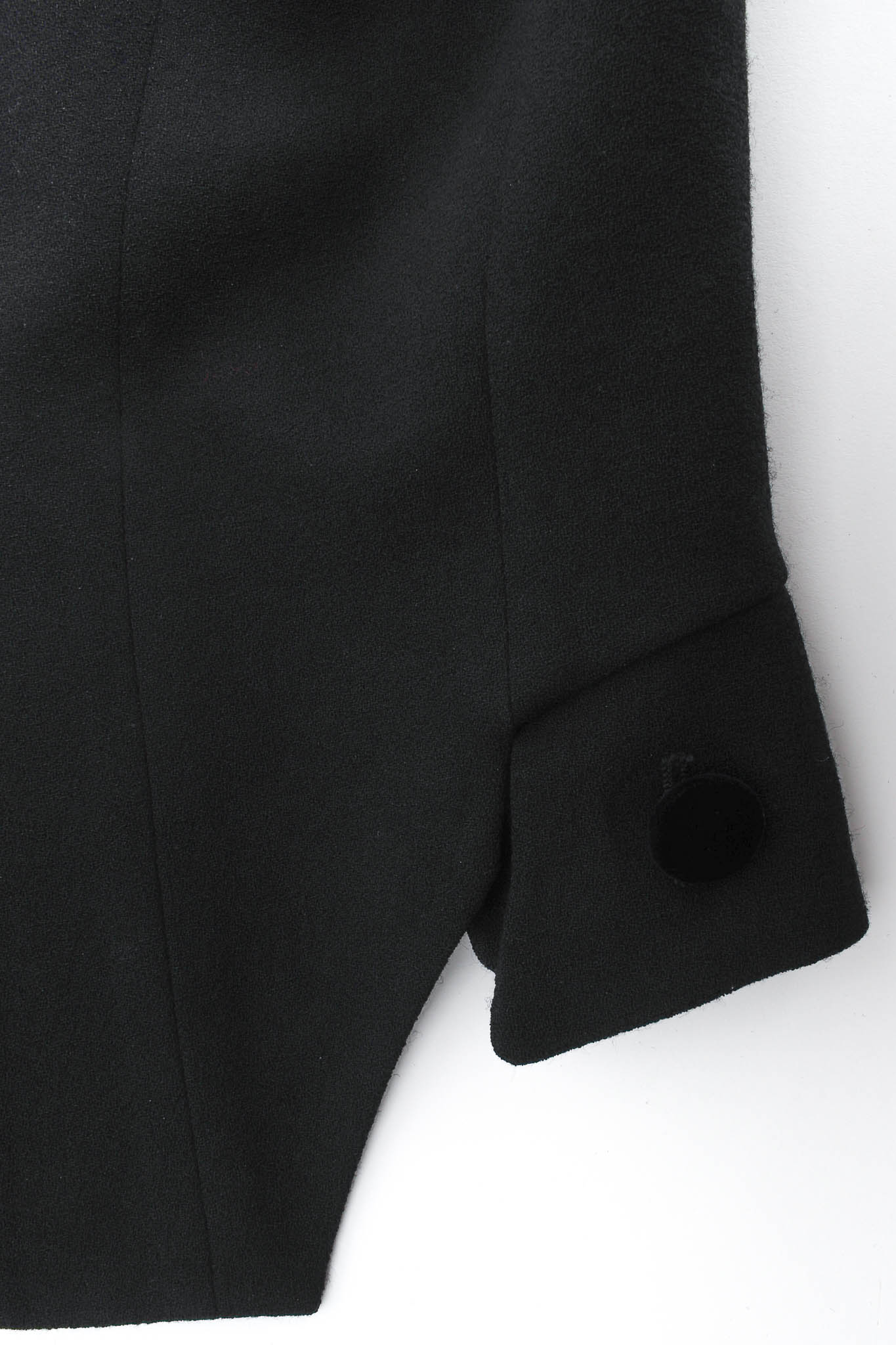 Wool Tuxedo Crop Jacket - Image 9