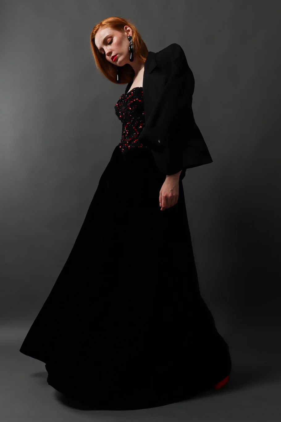 Wool Tuxedo Jacket - Image 3