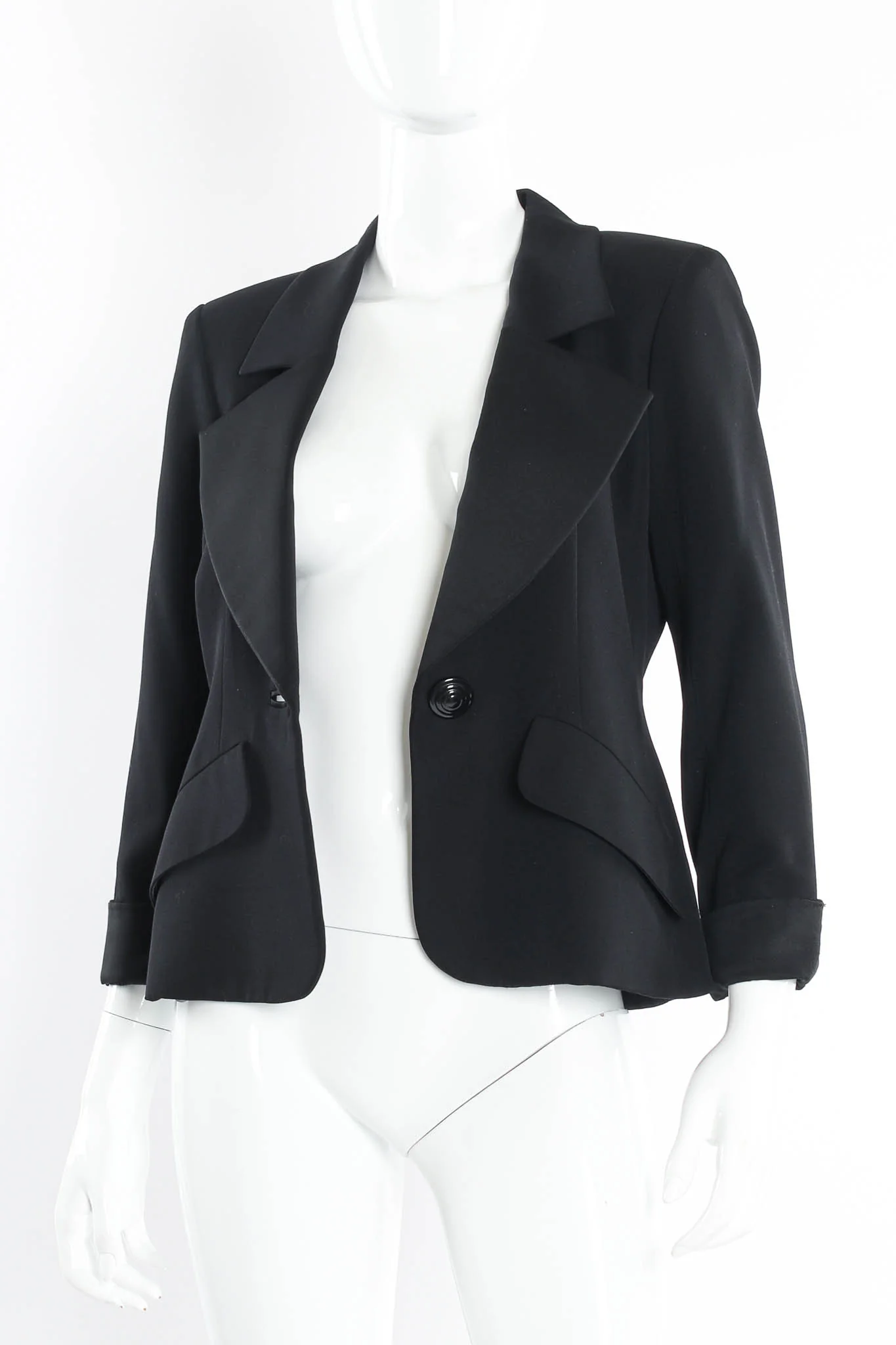 Wool Tuxedo Jacket - Image 4