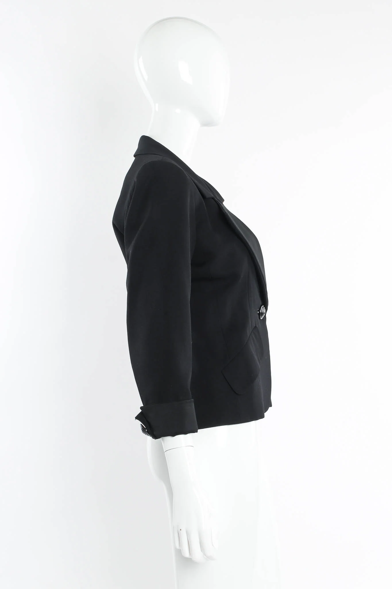 Wool Tuxedo Jacket - Image 6