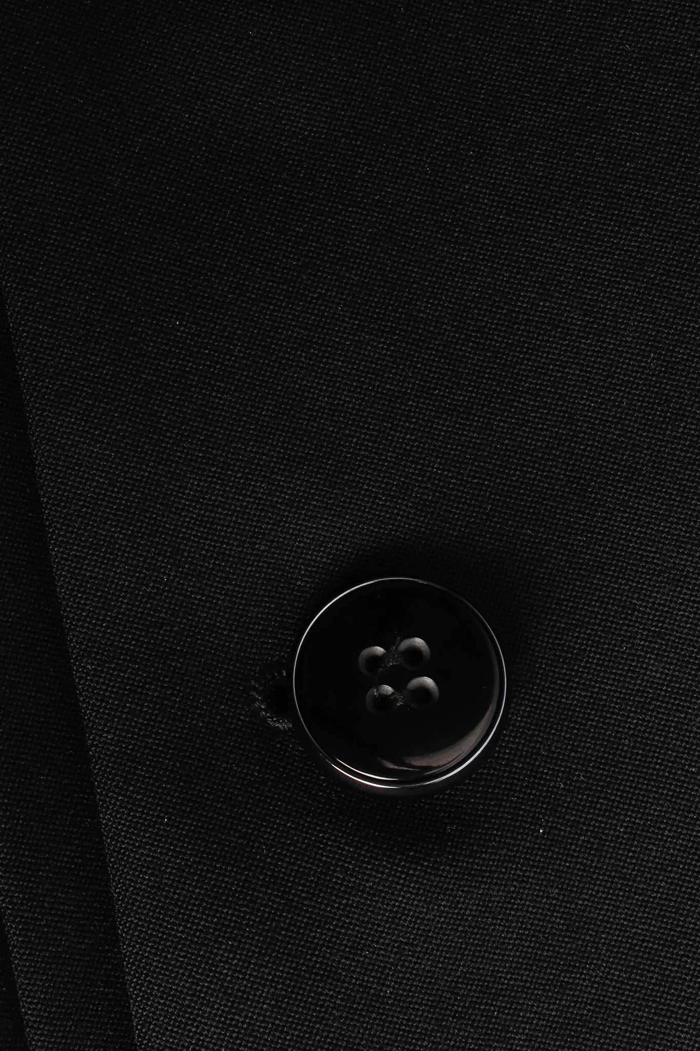 Wool Wrap Tuxedo Dress - Image 8