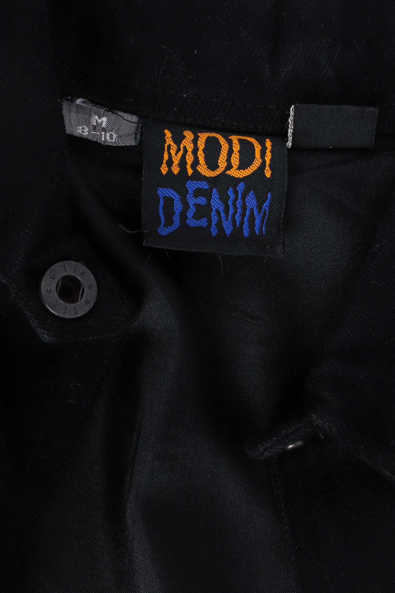 World Currency Sequin Denim Jacket - Image 11