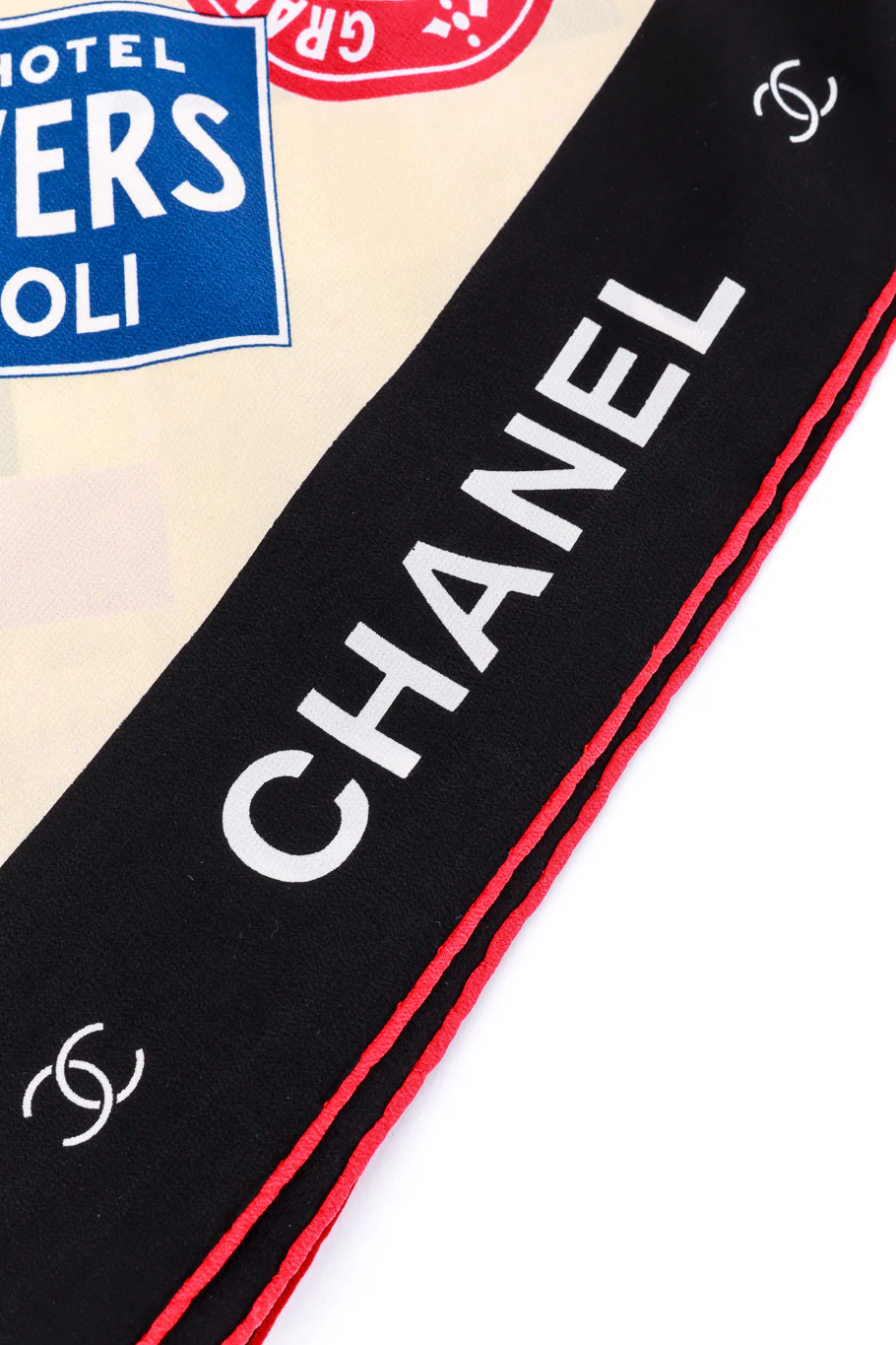 World Stamp Hotels Souvenir Scarf - Image 7