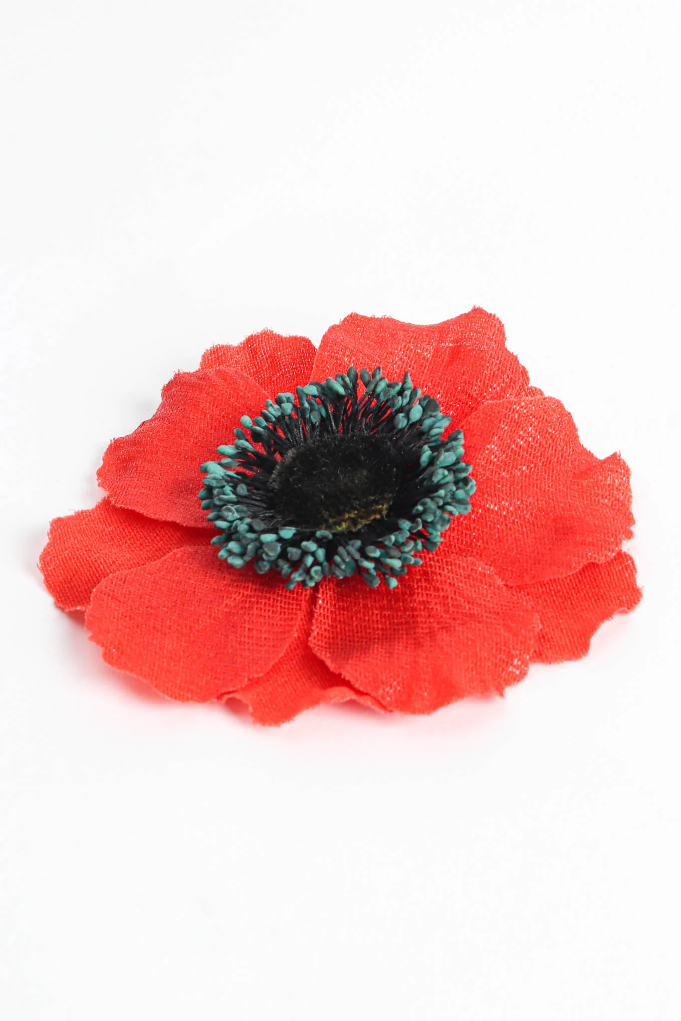 Woven Bloom Flower Pin - Image 3
