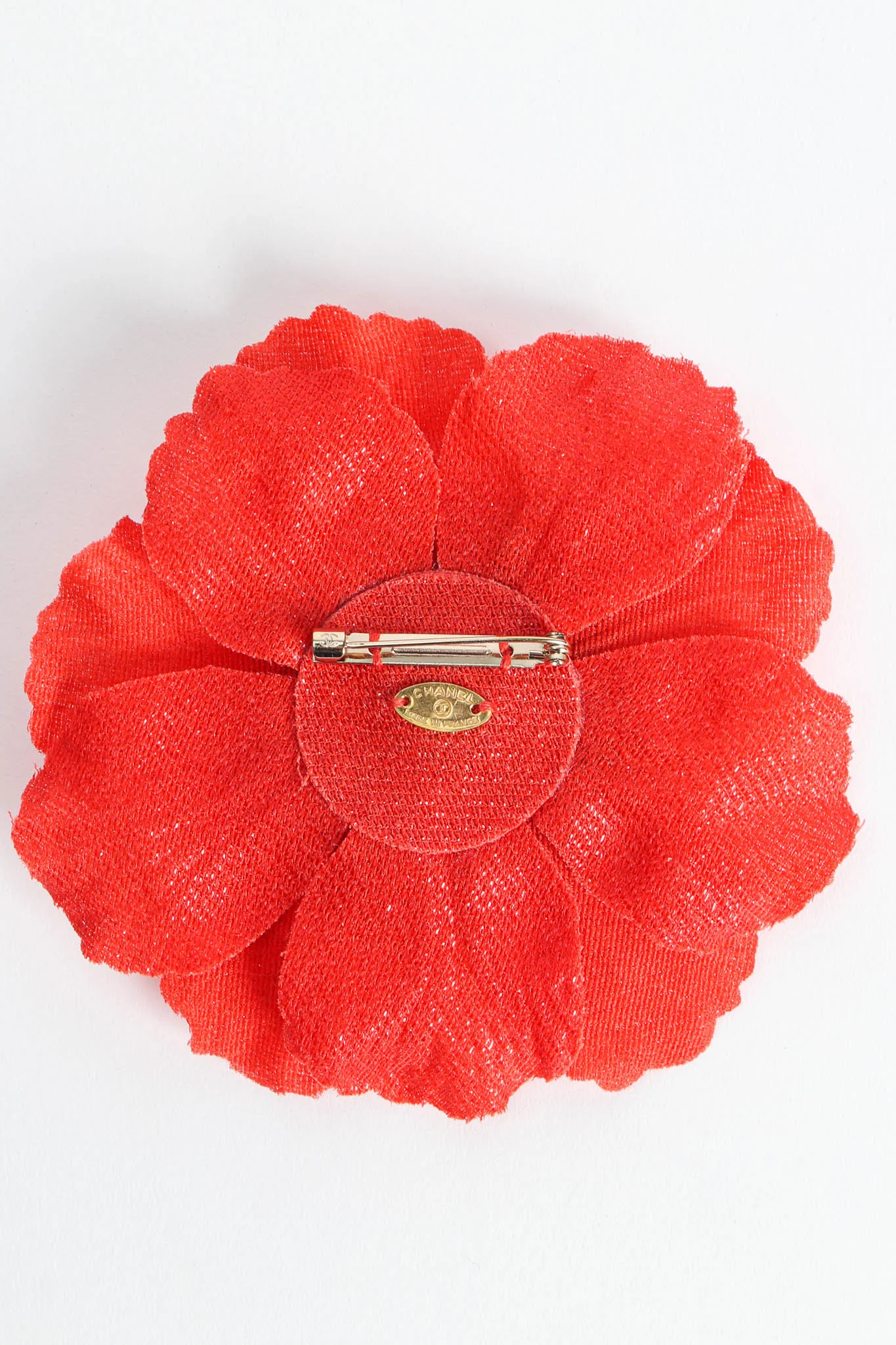 Woven Bloom Flower Pin - Image 4