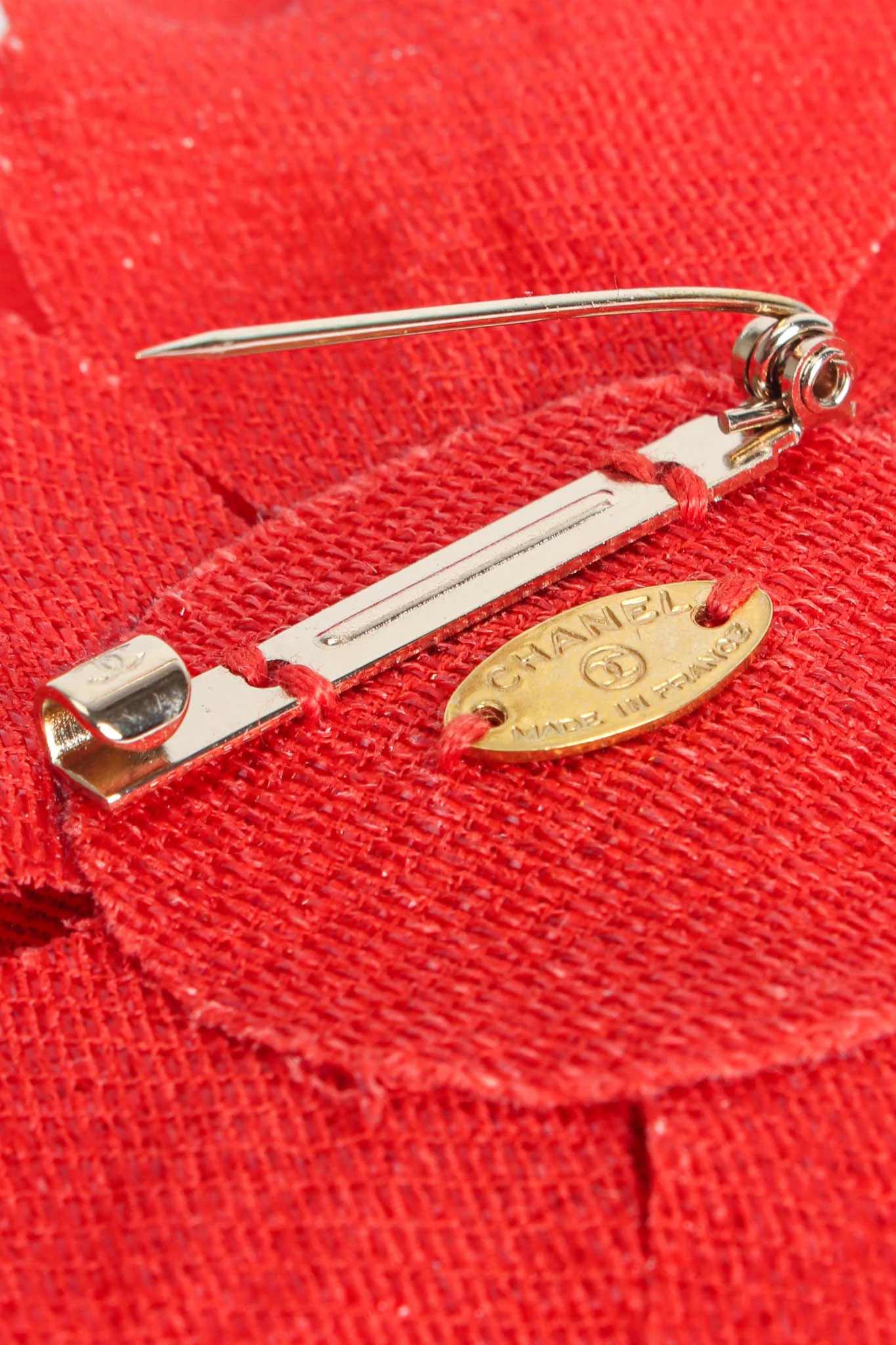Woven Bloom Flower Pin - Image 6