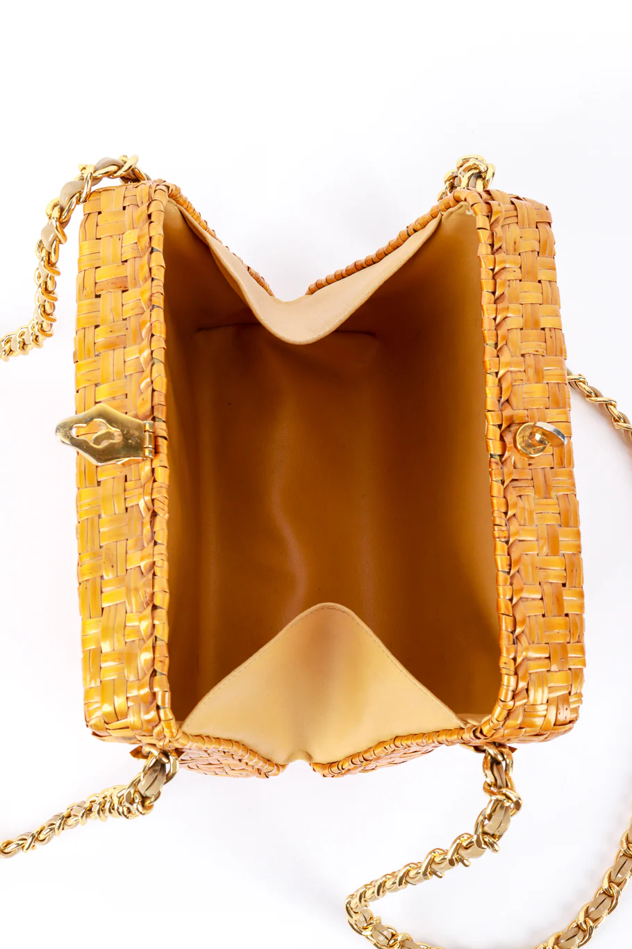 Woven Chain Strap Bag - Image 10