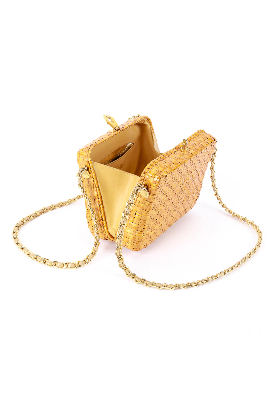 Woven Chain Strap Bag - Image 11