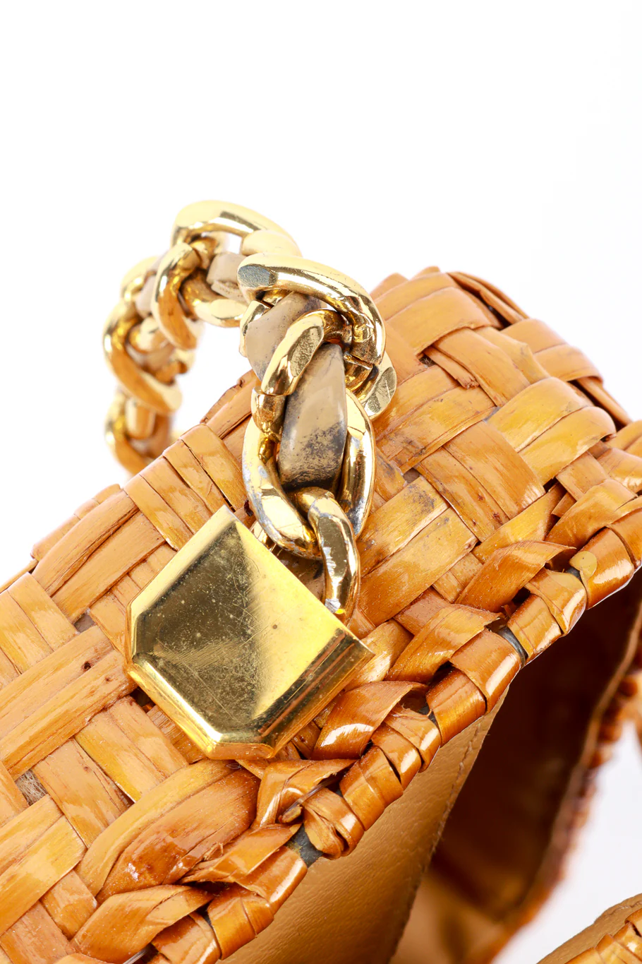 Woven Chain Strap Bag - Image 15