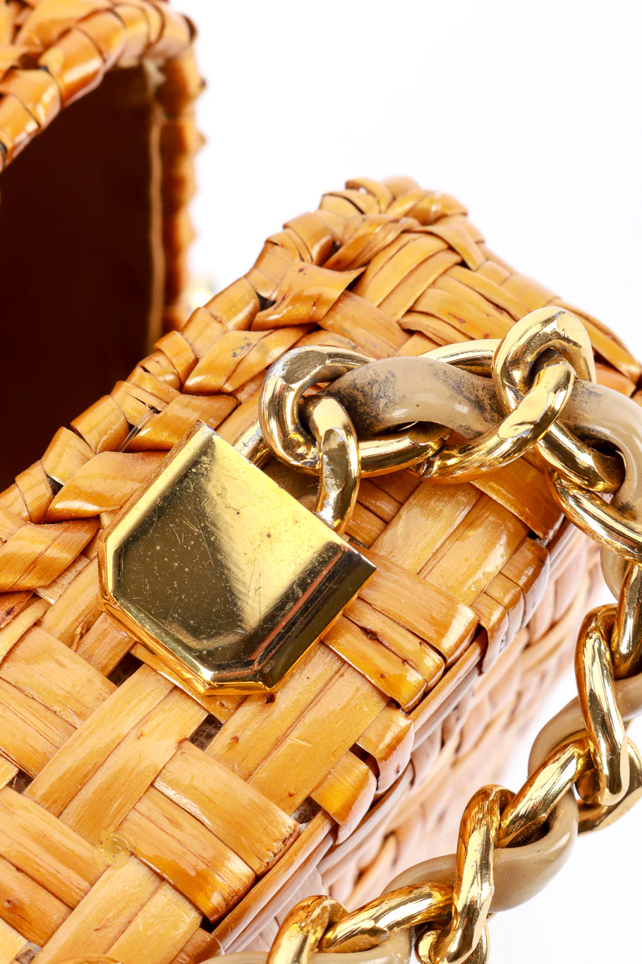 Woven Chain Strap Bag - Image 16