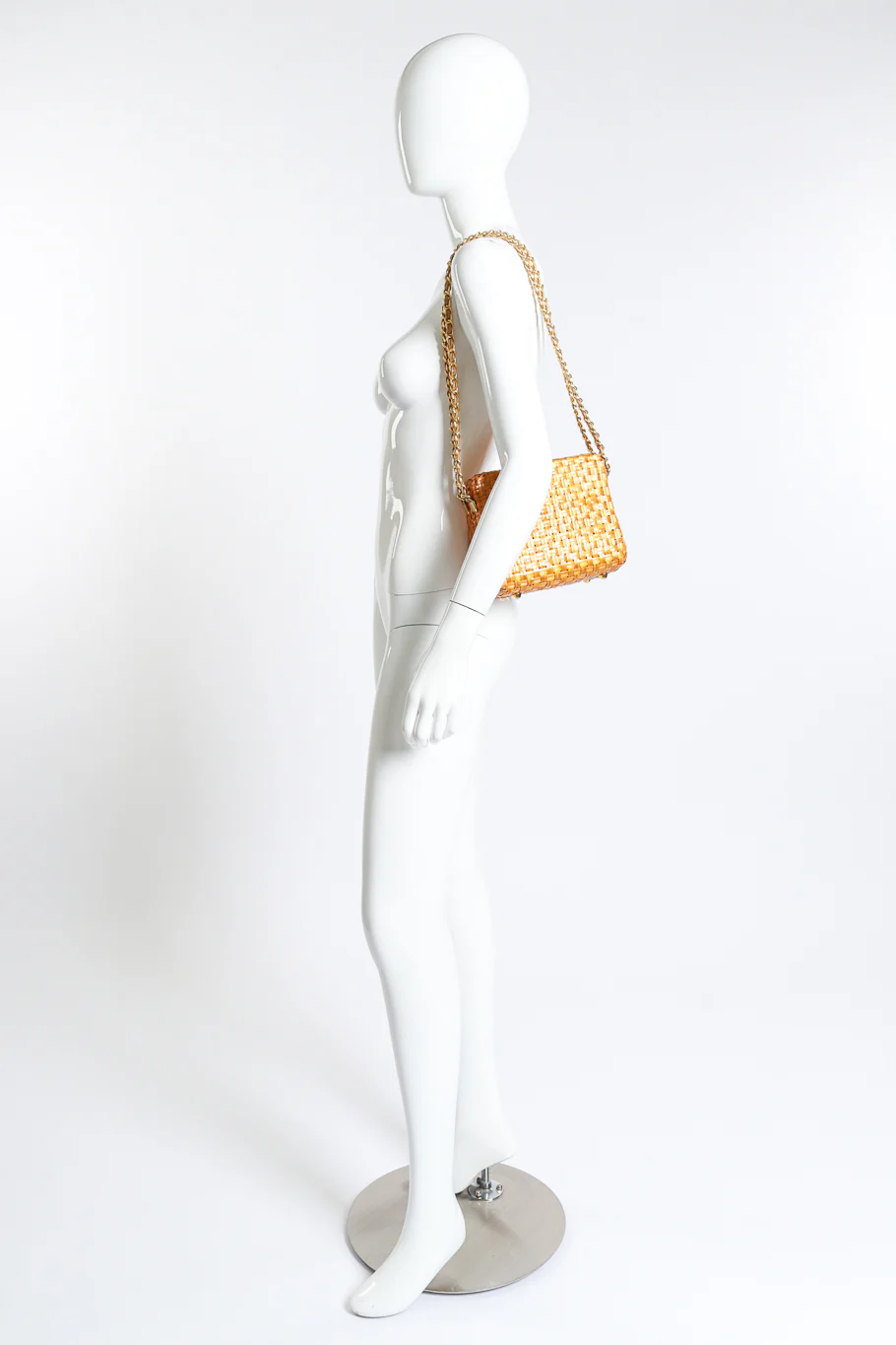 Woven Chain Strap Bag - Image 2